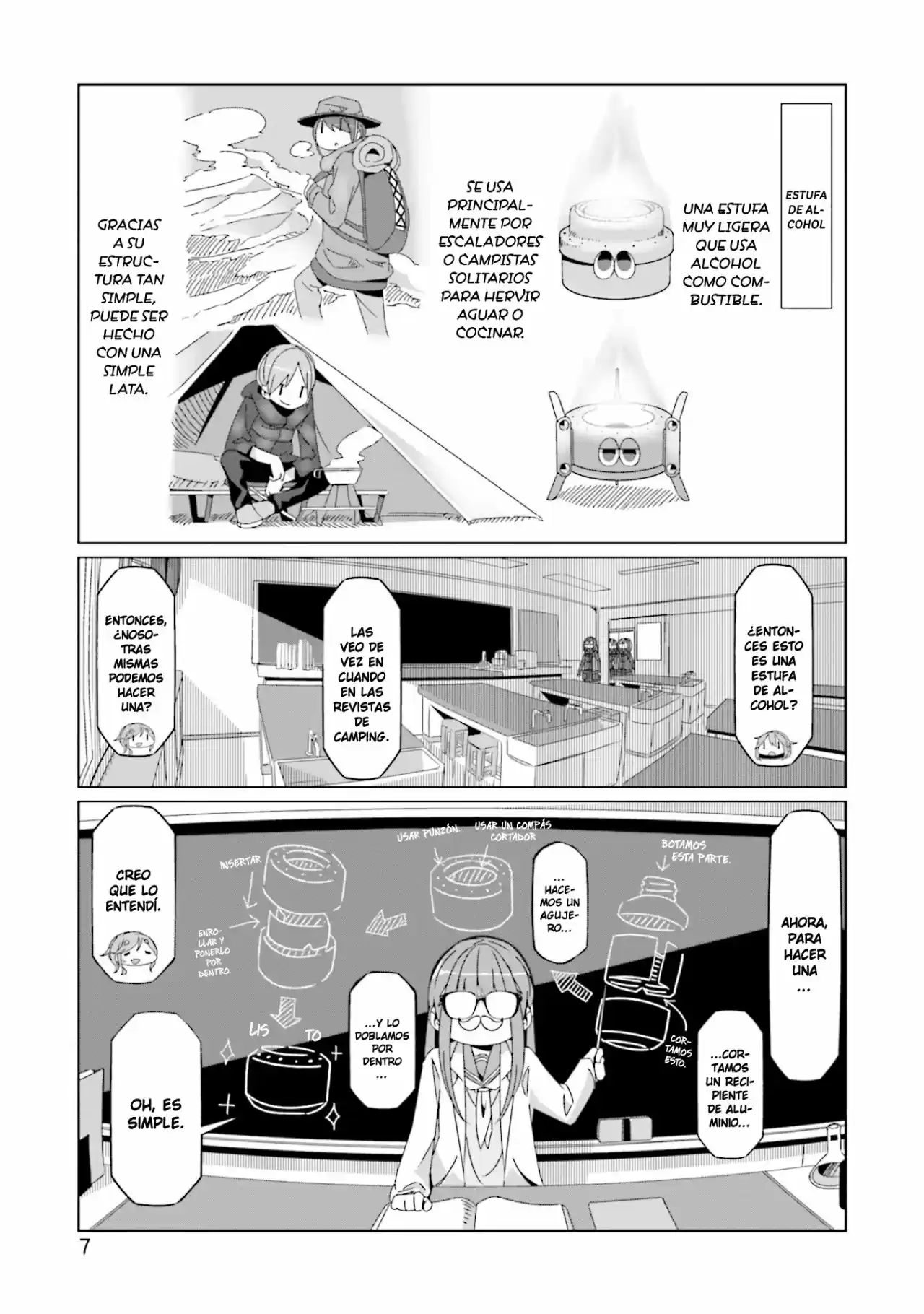 Yurucamp capítulo 53, página 10