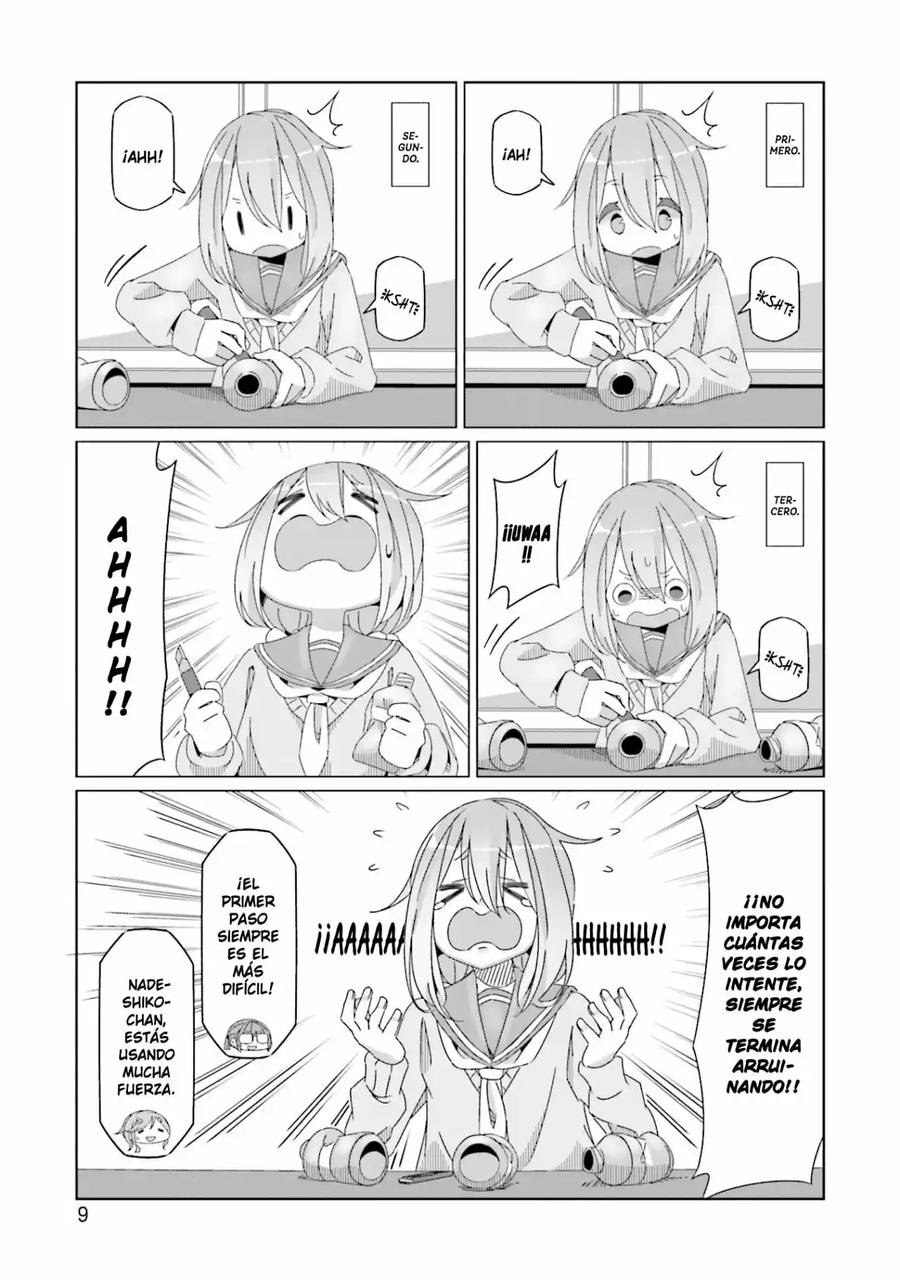 Yurucamp capítulo 53, página 12