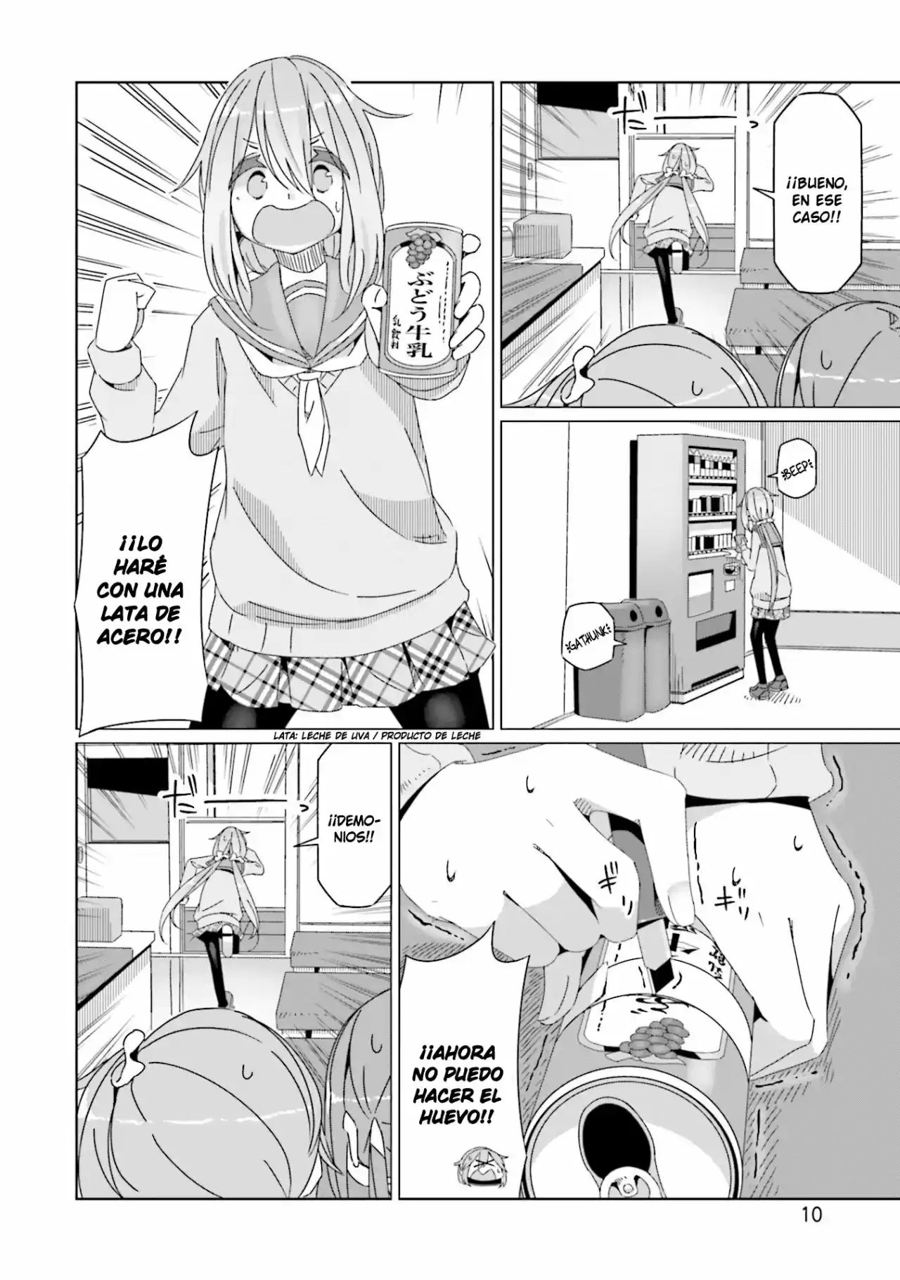 Yurucamp capítulo 53, página 13