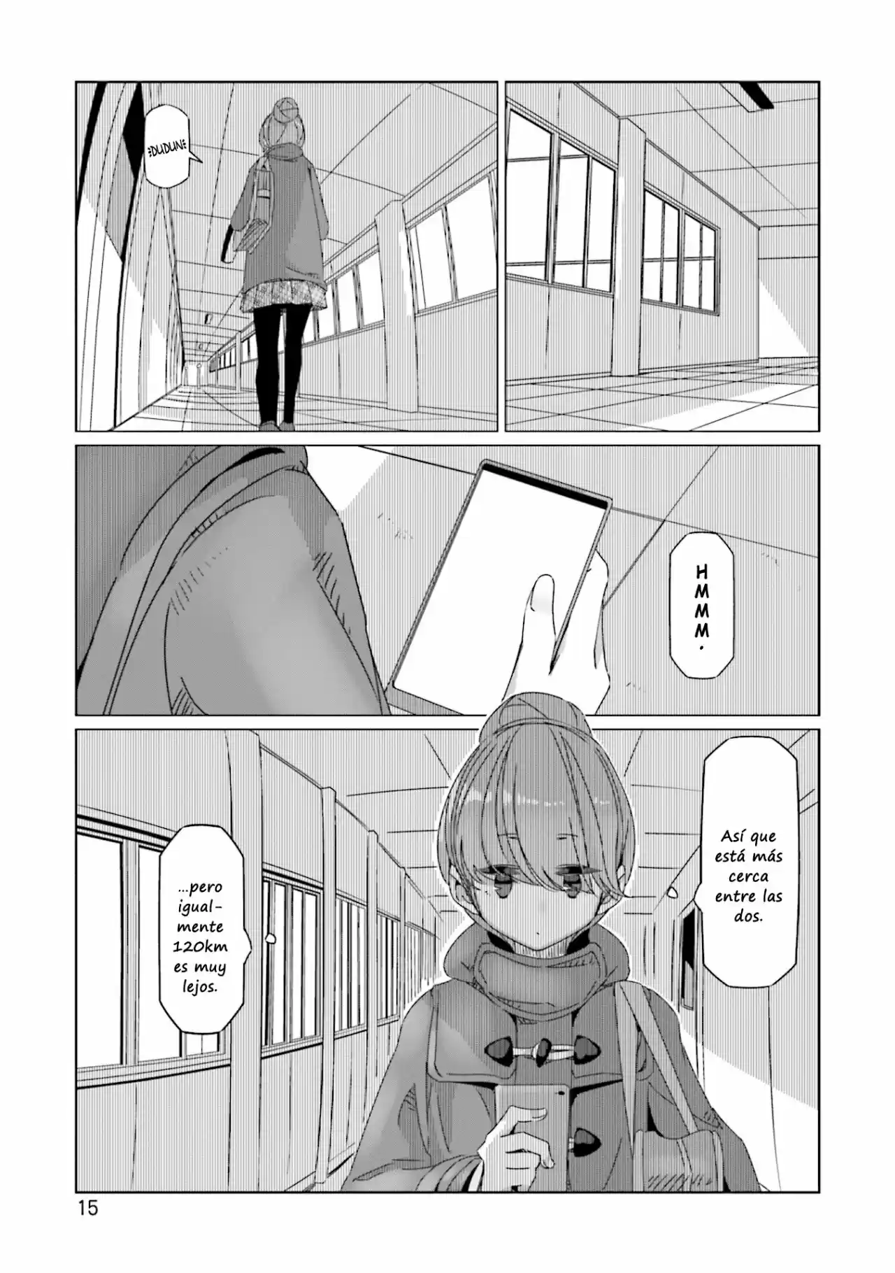 Yurucamp capítulo 53, página 18