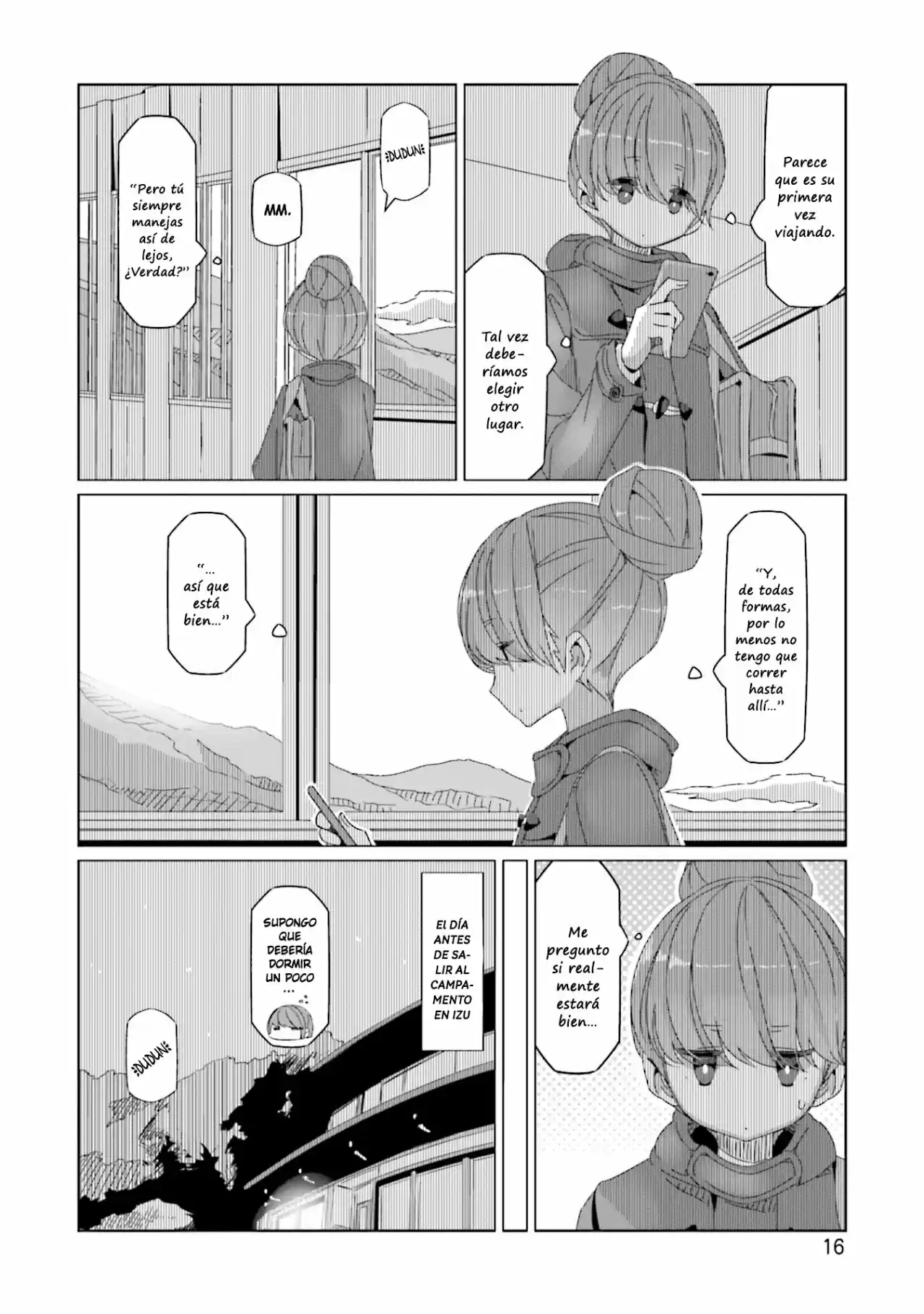 Yurucamp capítulo 53, página 19