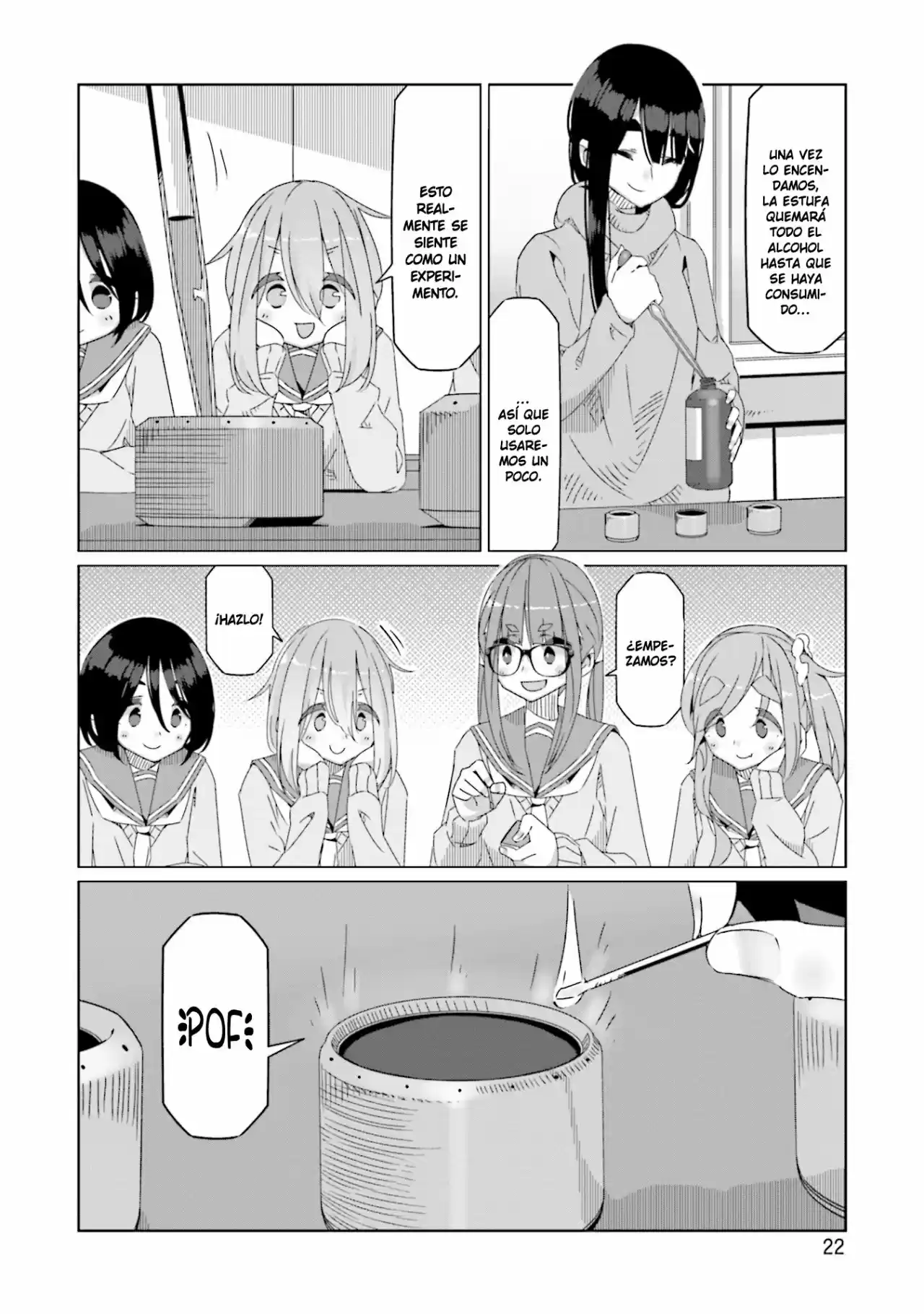 Yurucamp capítulo 53, página 25