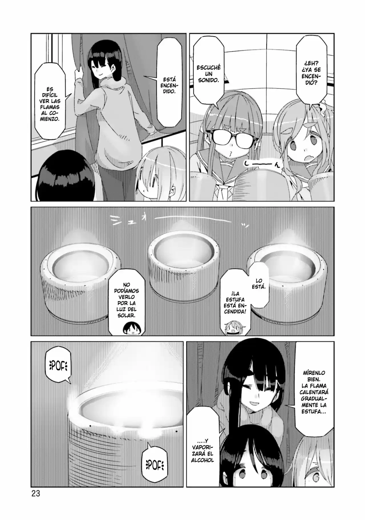 Yurucamp capítulo 53, página 26