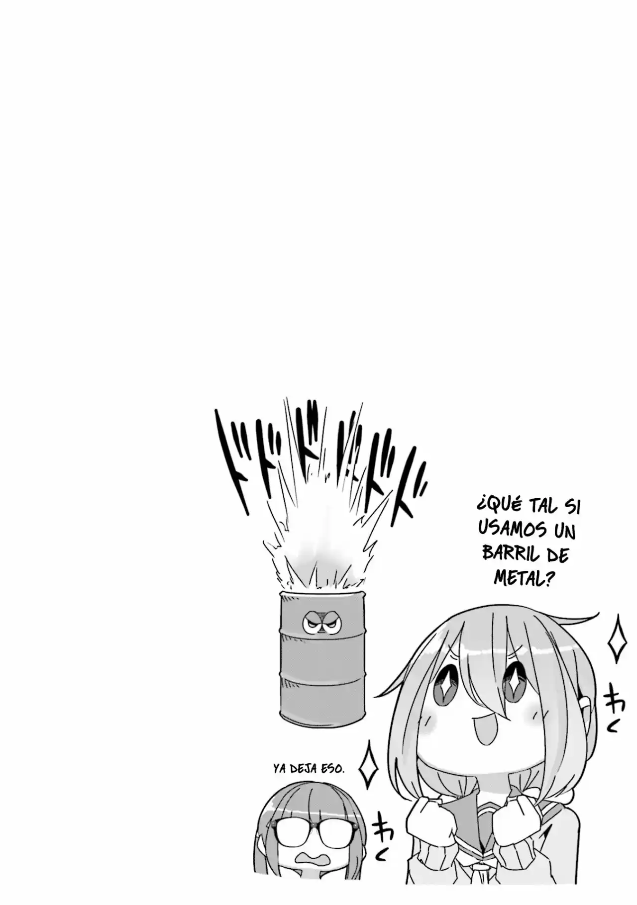 Yurucamp capítulo 53, página 31