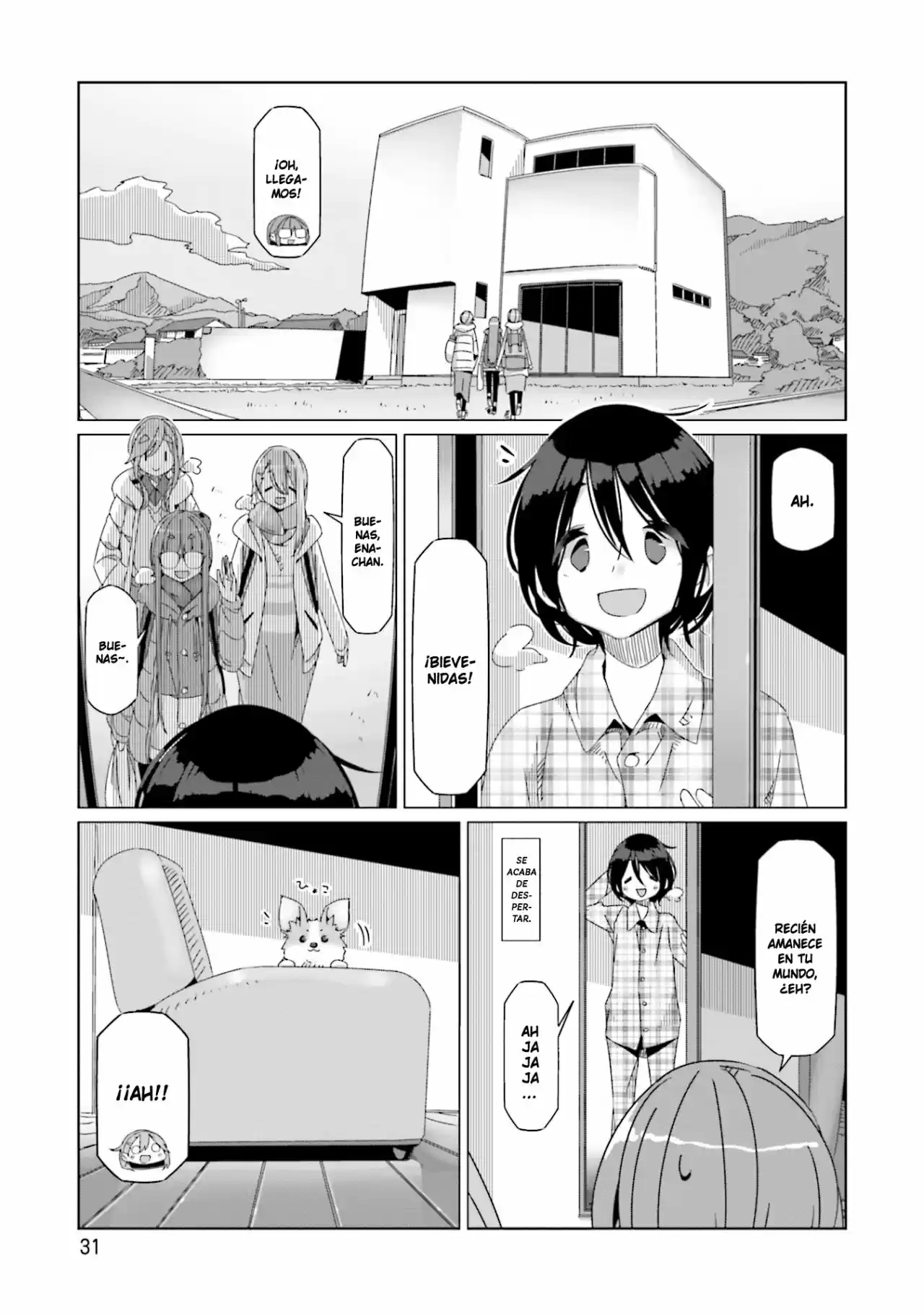Yurucamp capítulo 54, página 5