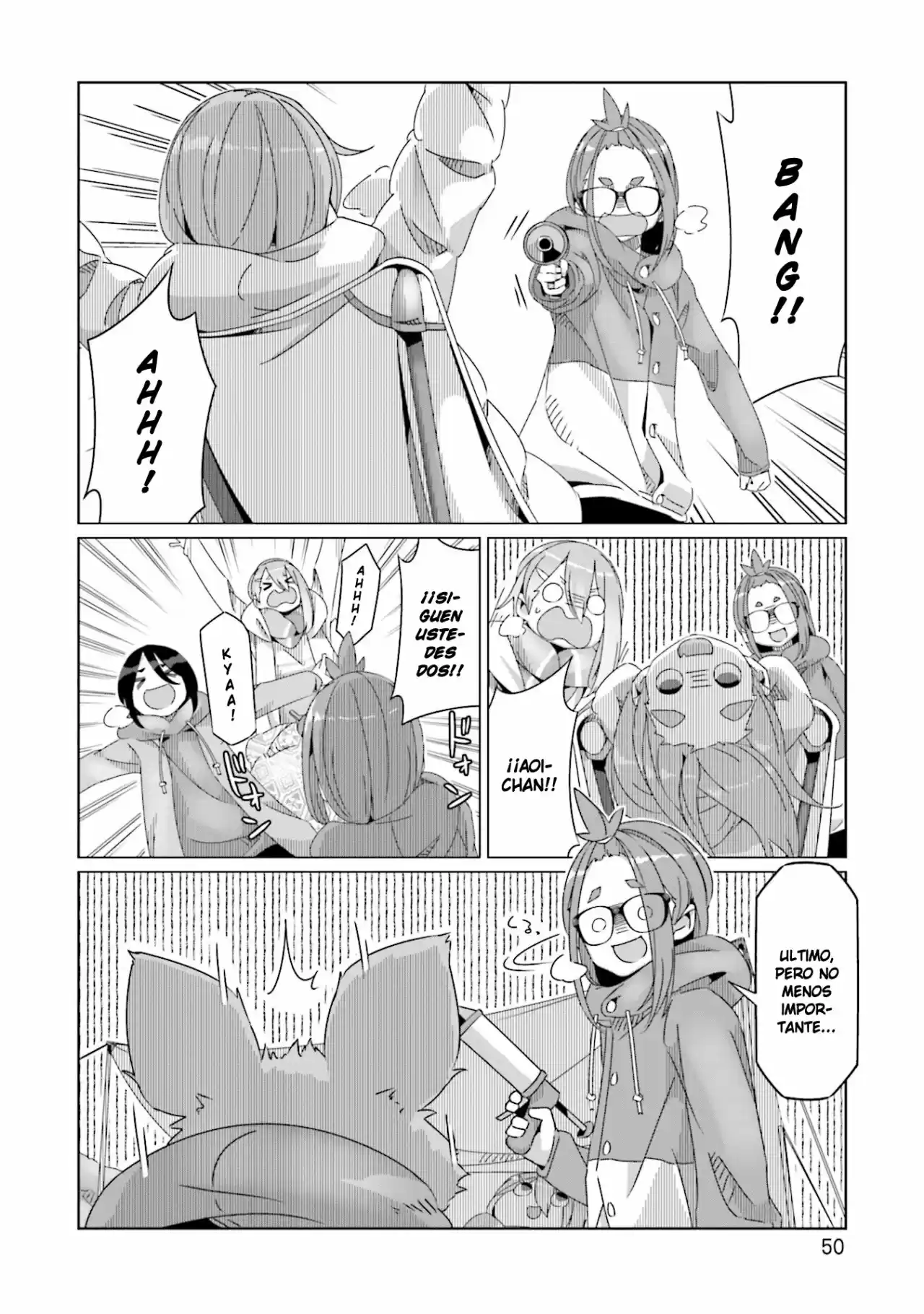 Yurucamp capítulo 54, página 24