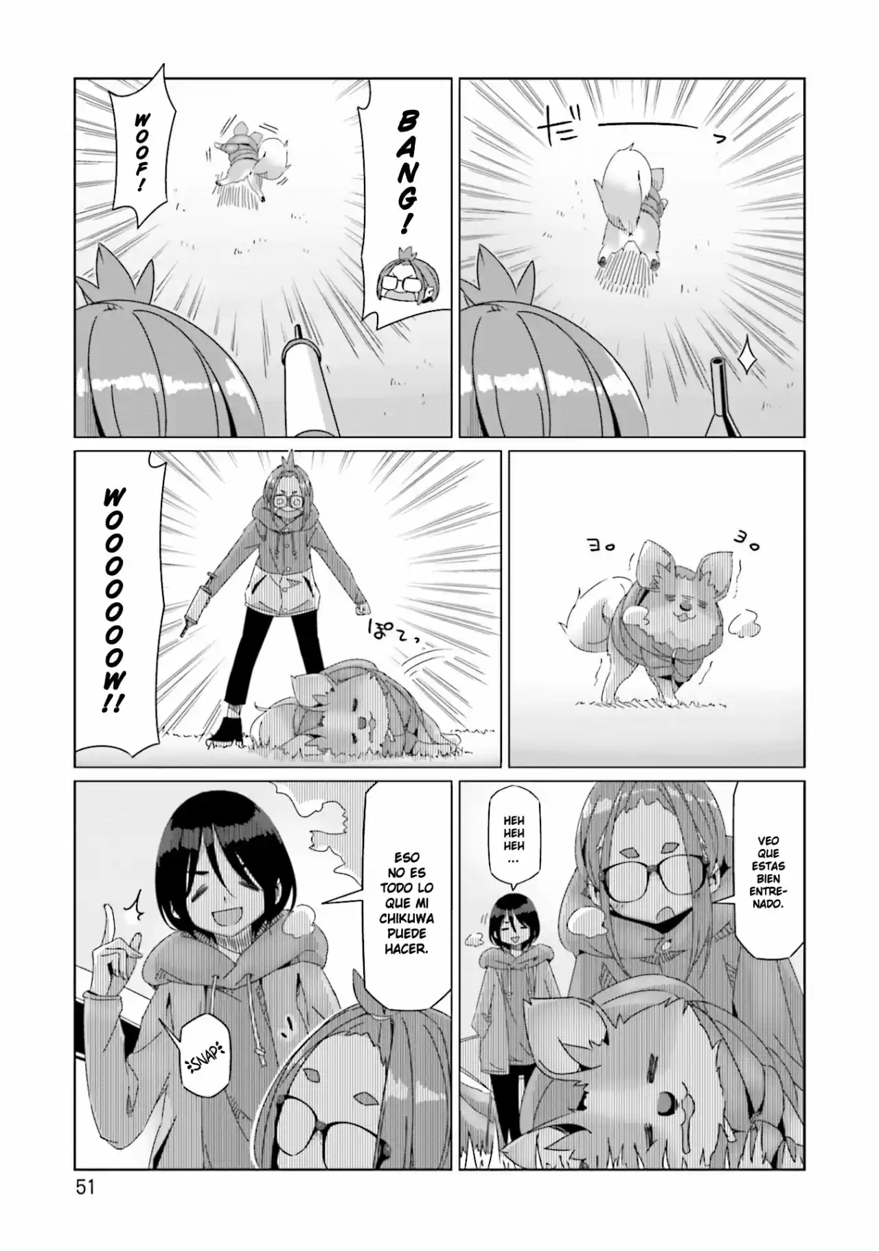 Yurucamp capítulo 54, página 25