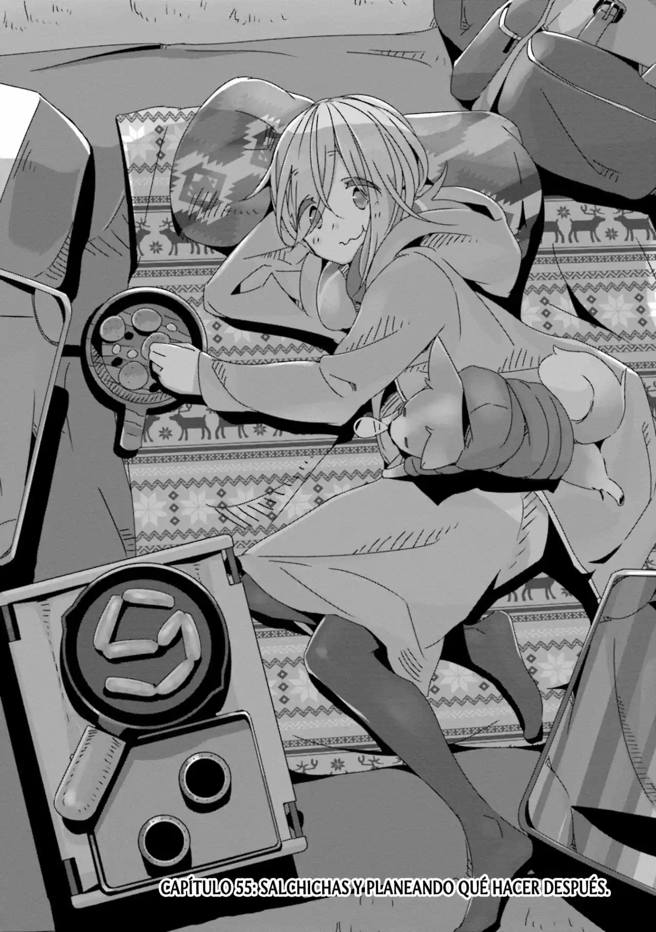 Yurucamp capítulo 55, página 4
