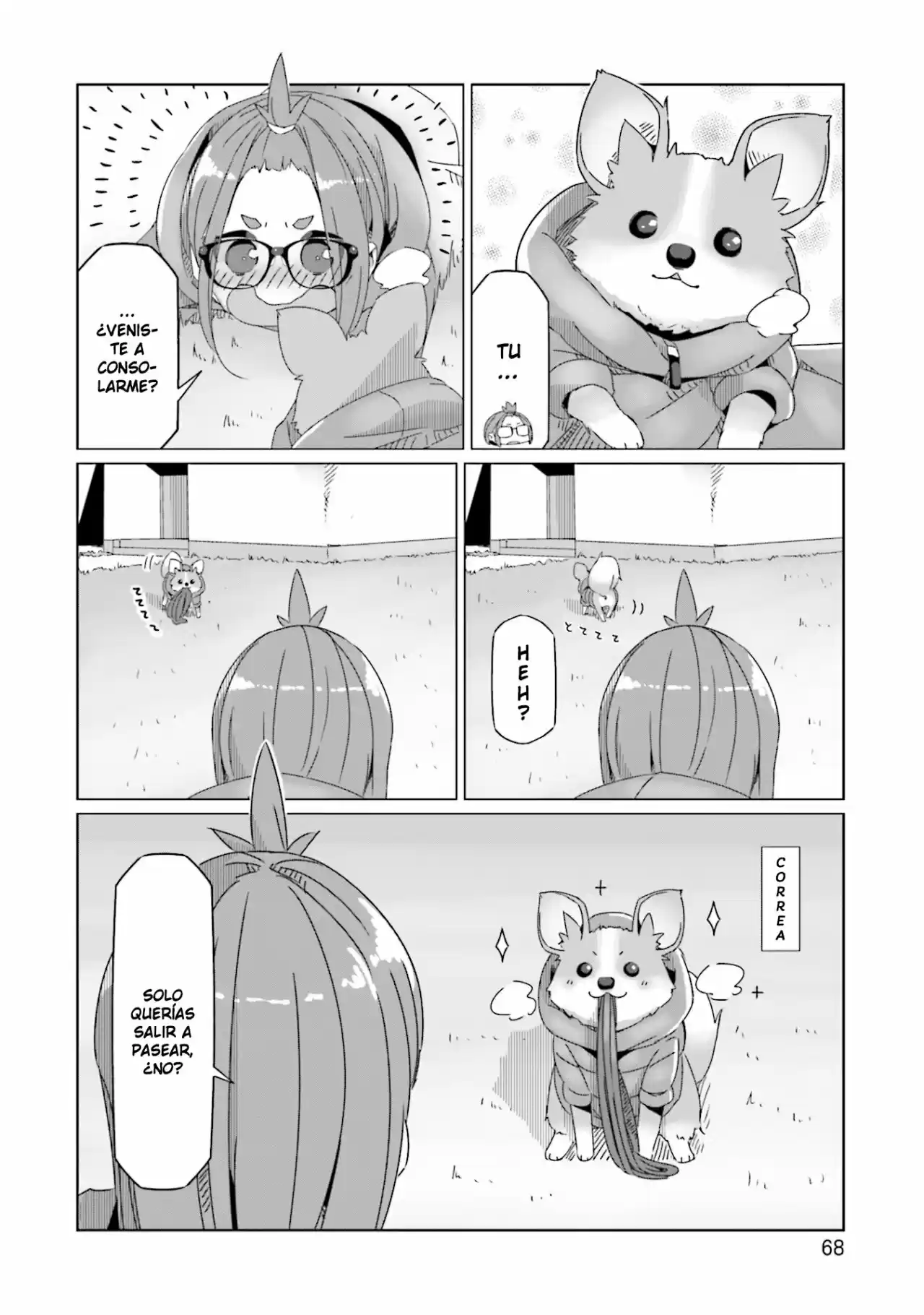 Yurucamp capítulo 55, página 16