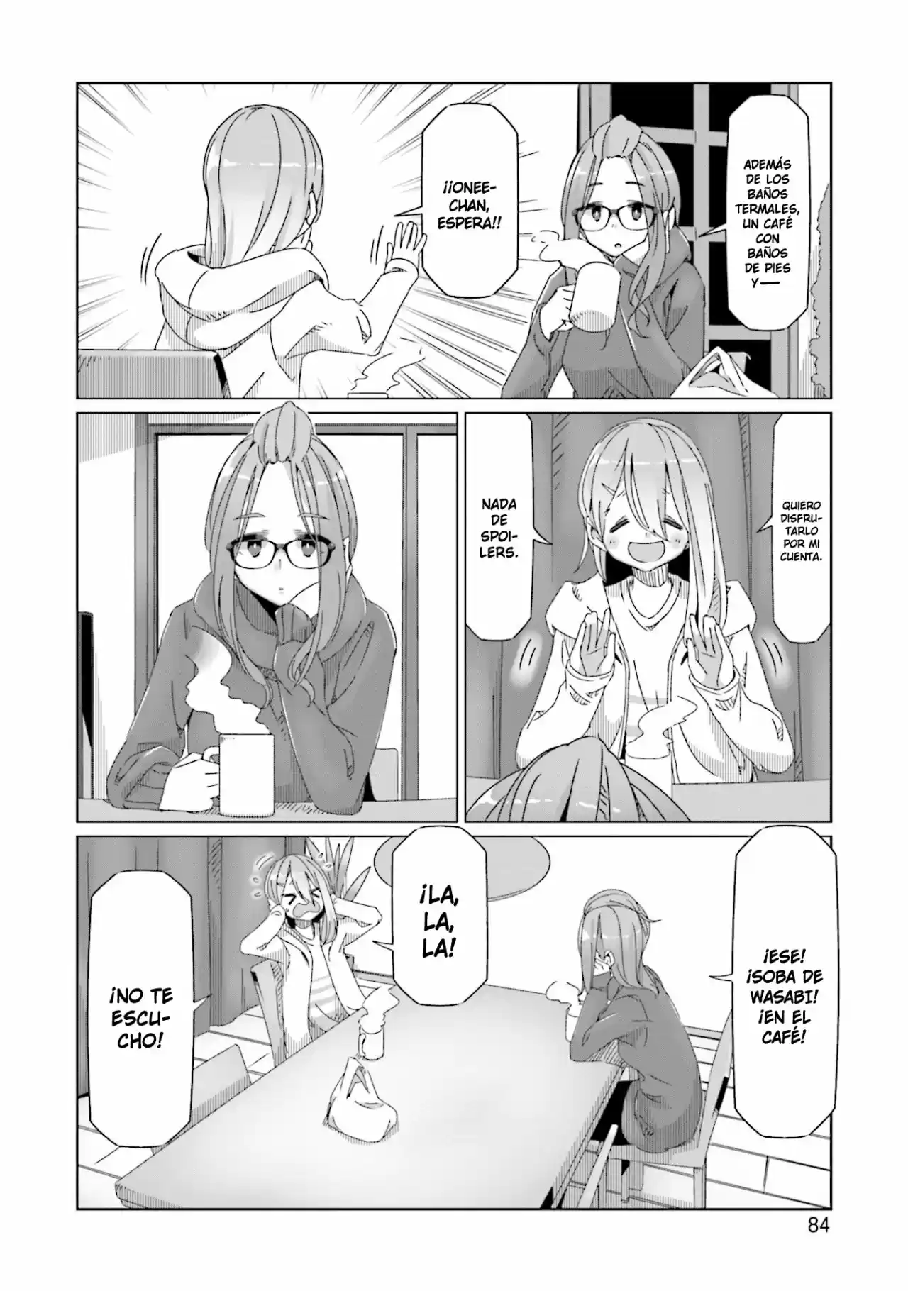 Yurucamp capítulo 56, página 5