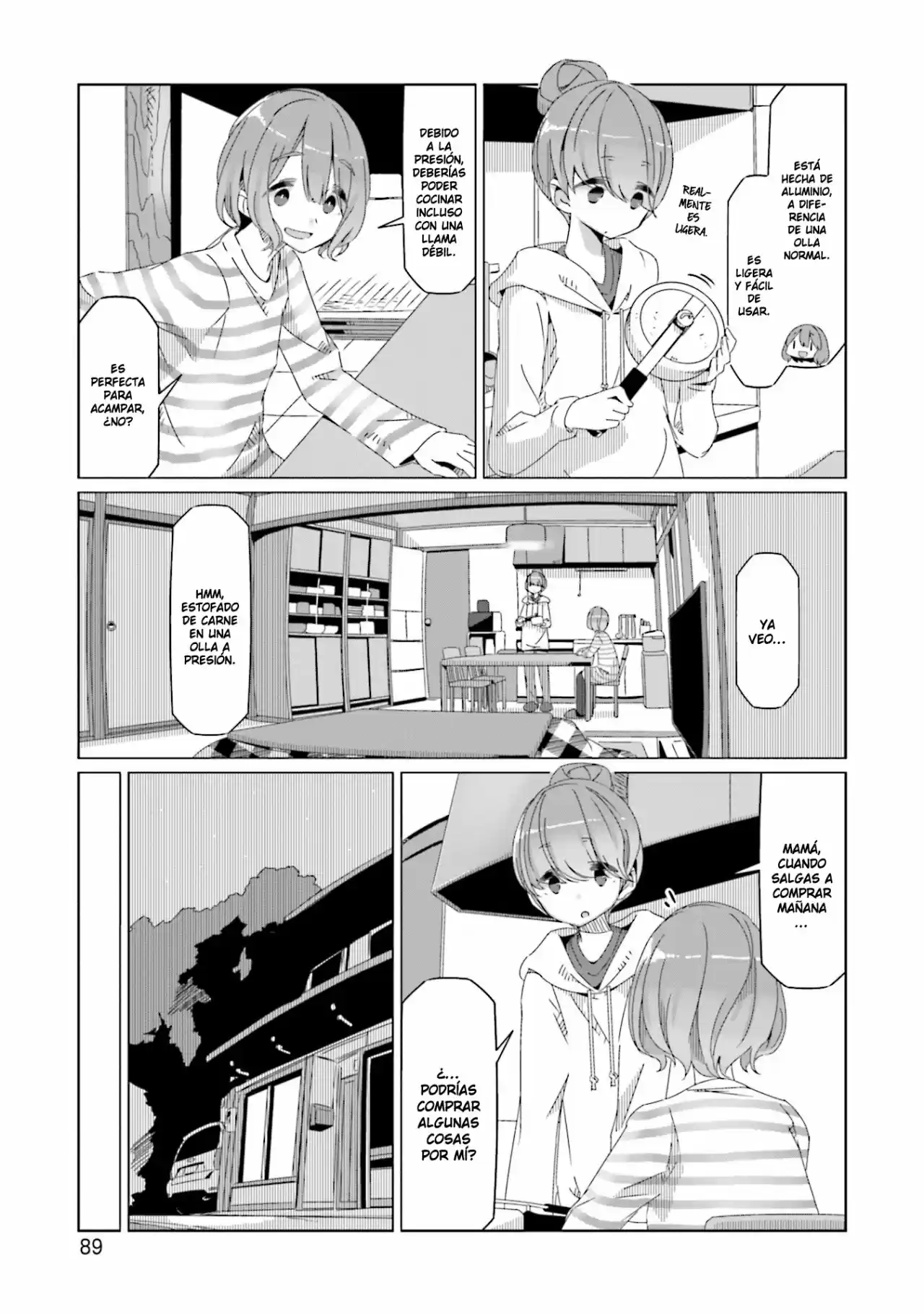 Yurucamp capítulo 56, página 10