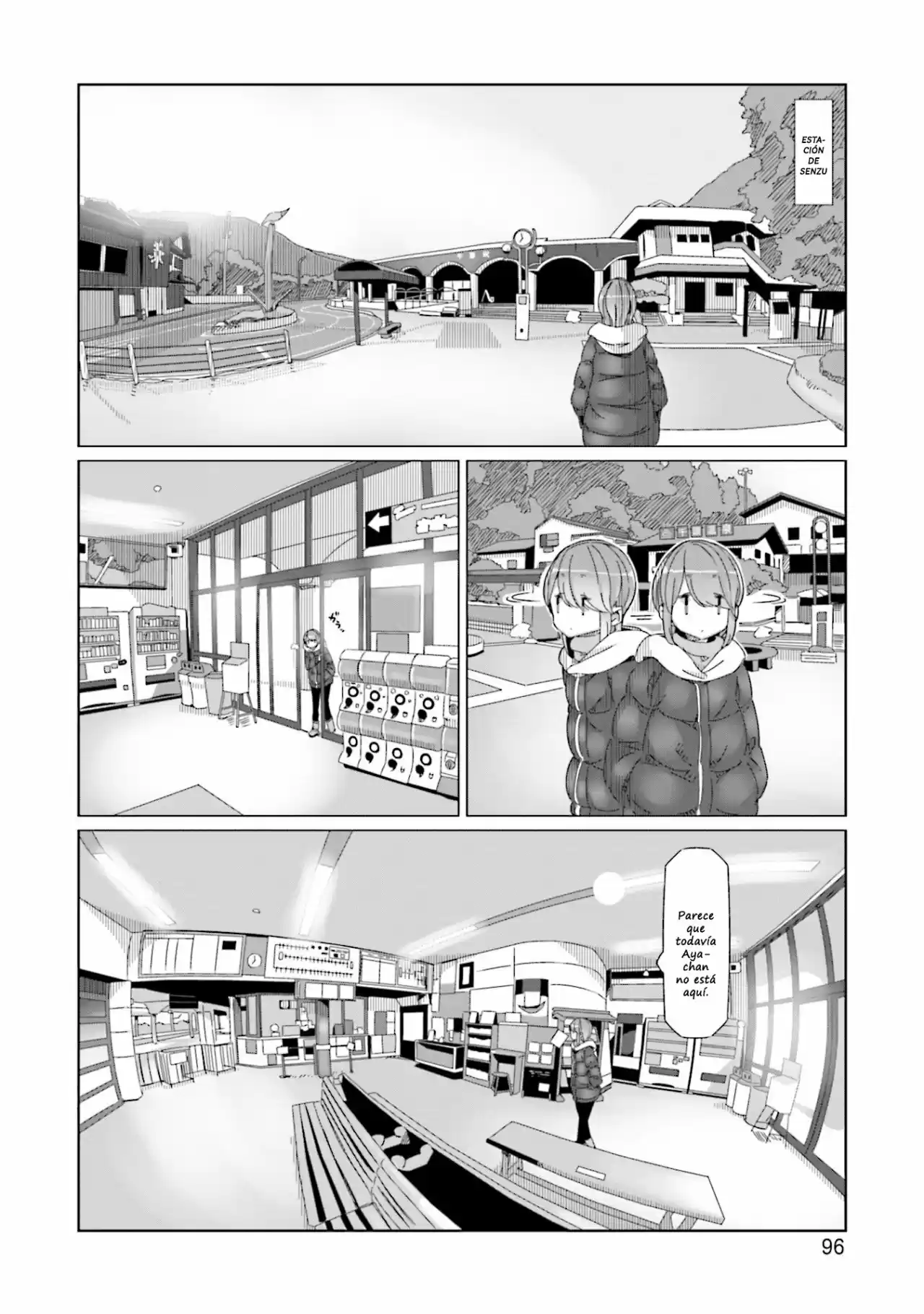 Yurucamp capítulo 56, página 17