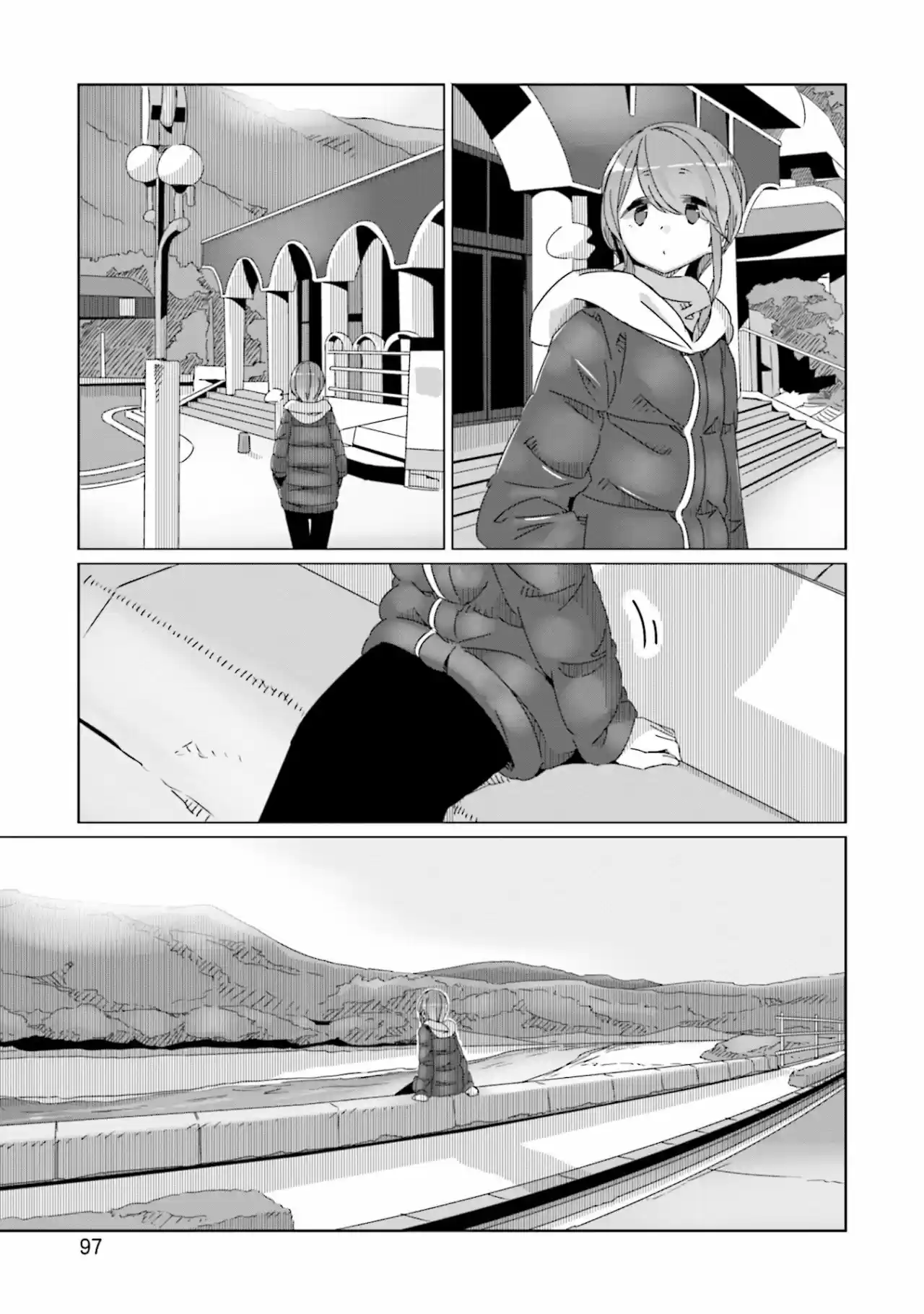 Yurucamp capítulo 56, página 18