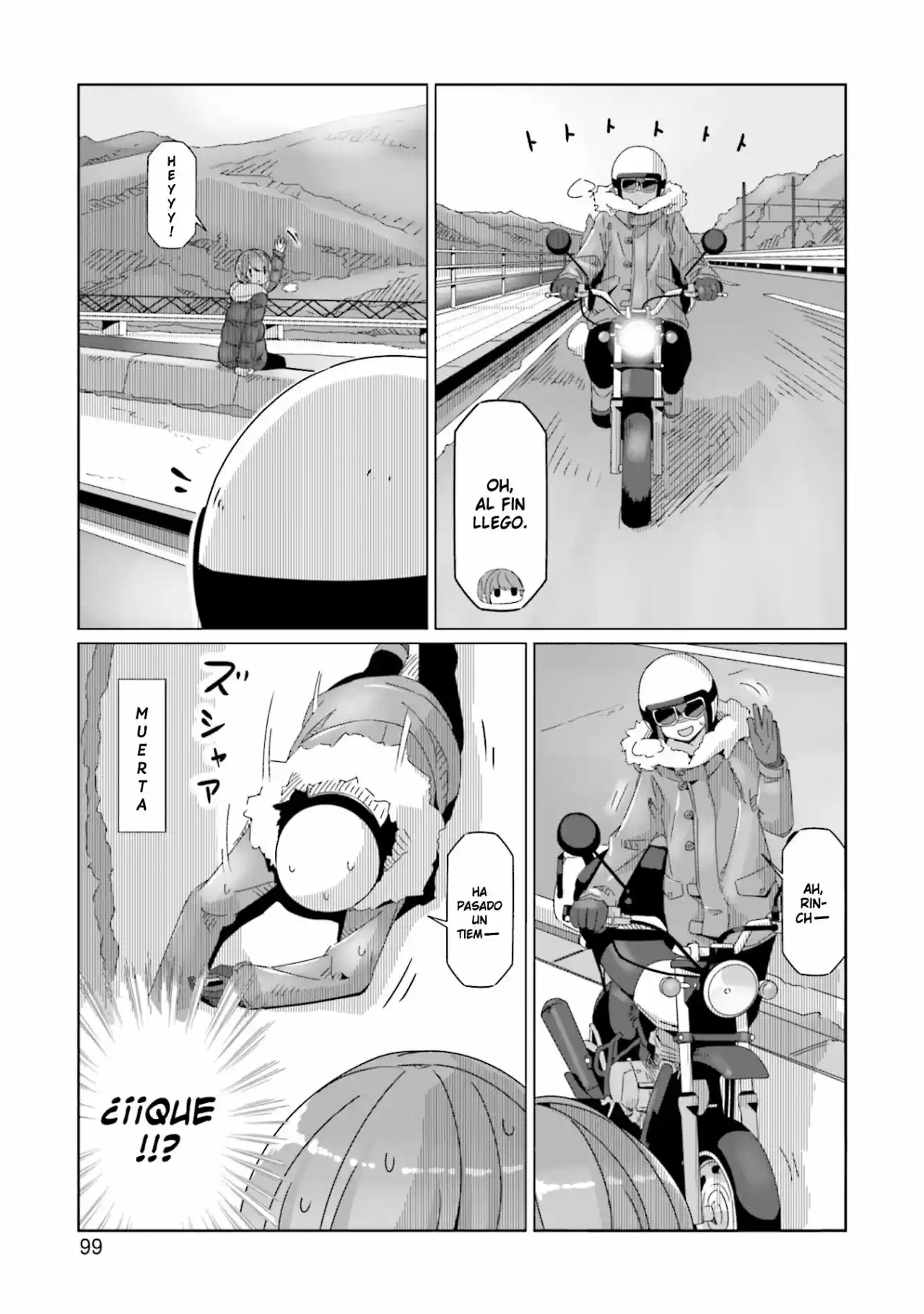 Yurucamp capítulo 56, página 20