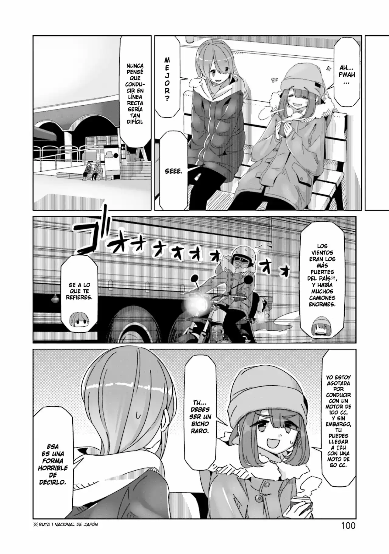 Yurucamp capítulo 56, página 21