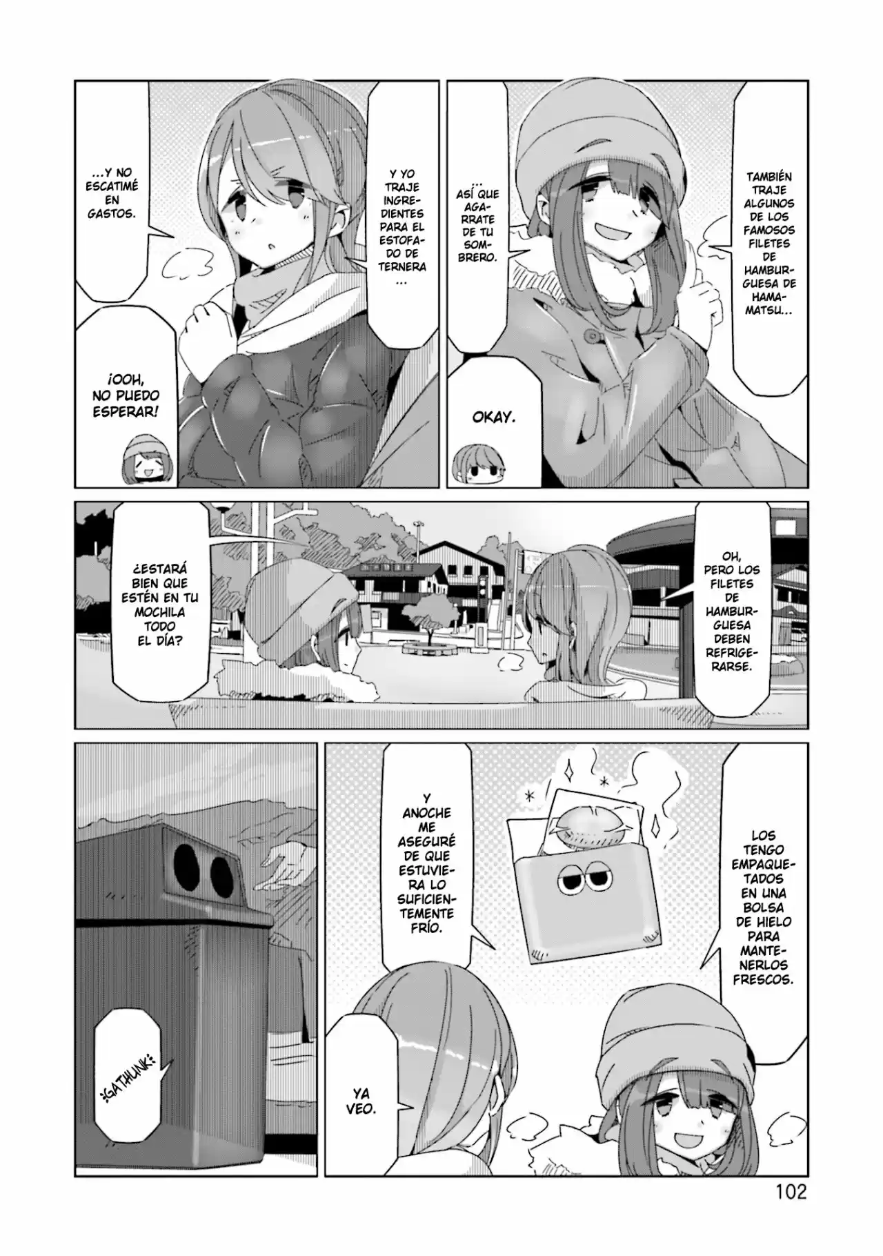 Yurucamp capítulo 56, página 23
