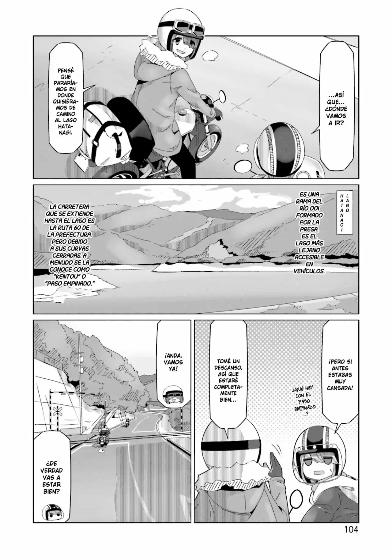 Yurucamp capítulo 56, página 25