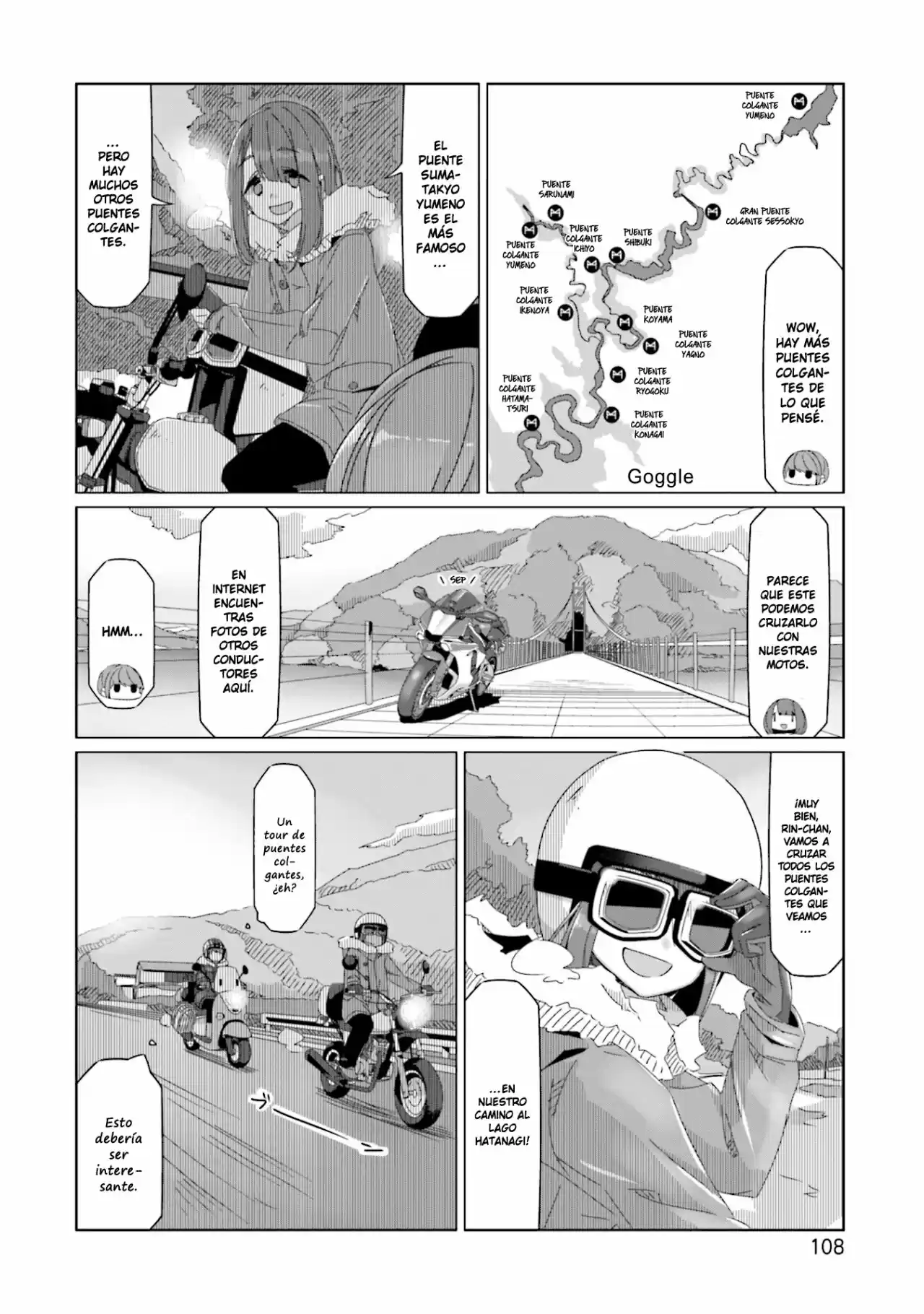 Yurucamp capítulo 57, página 2