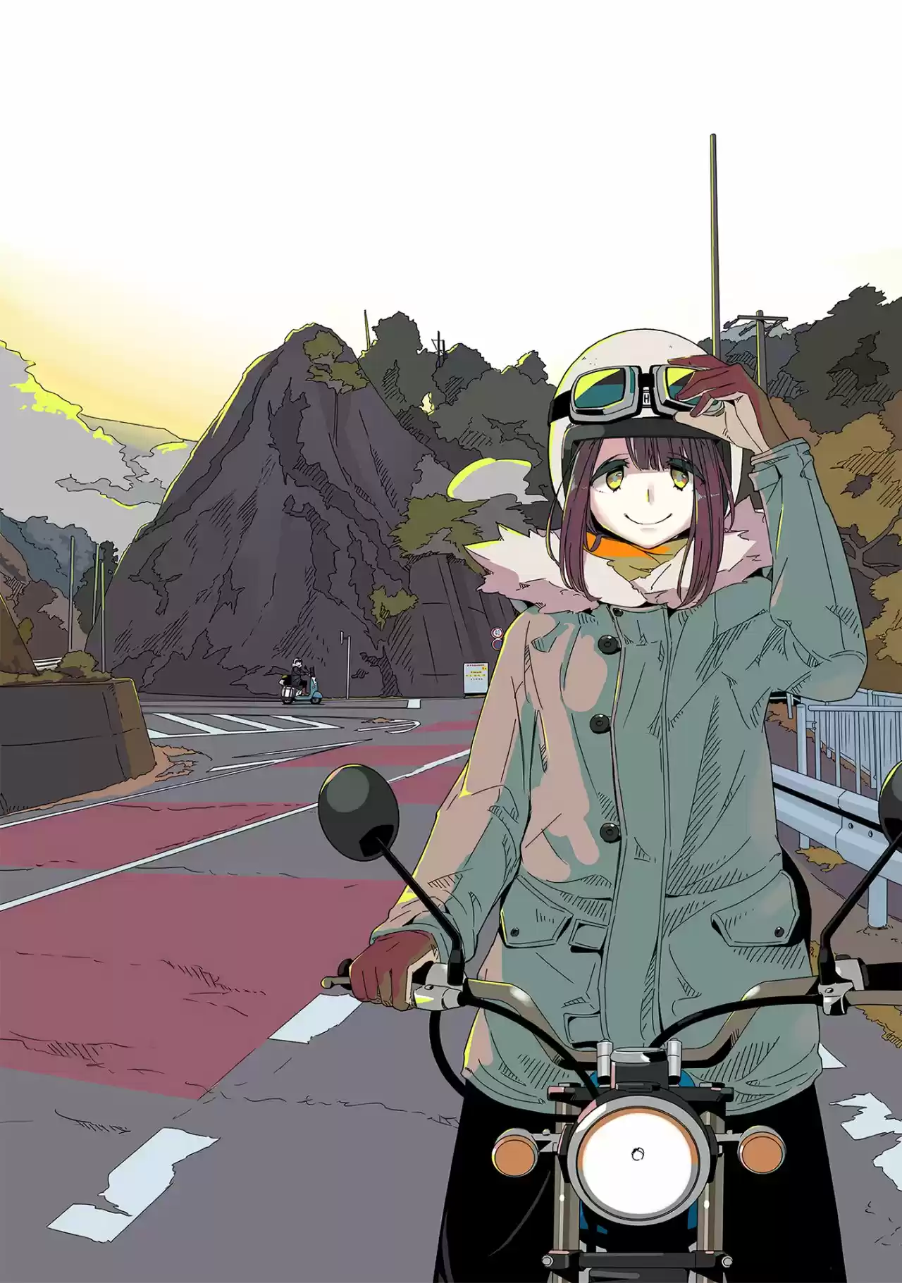 Yurucamp capítulo 57, página 4