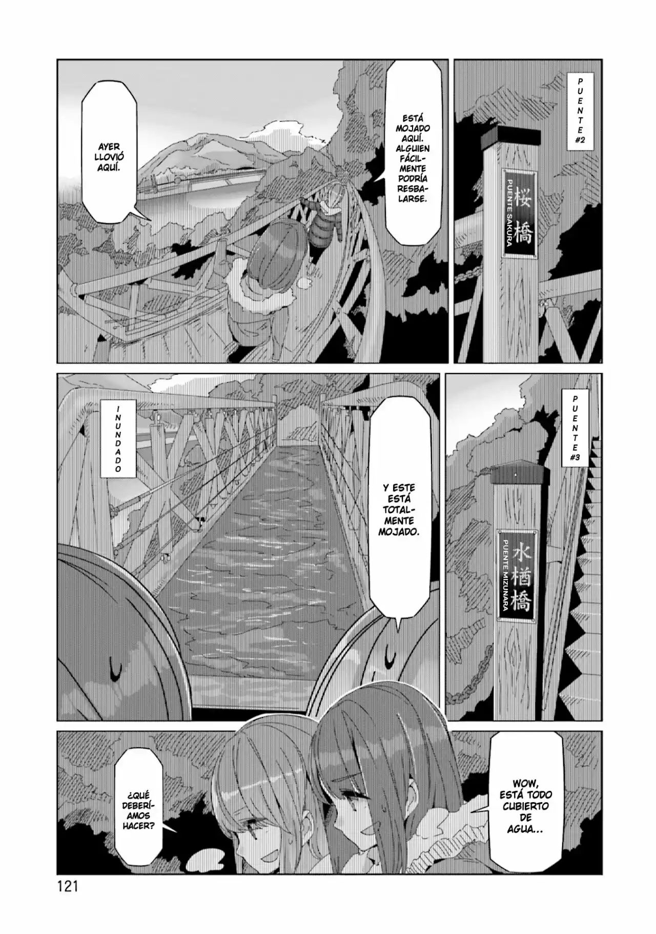 Yurucamp capítulo 57, página 16