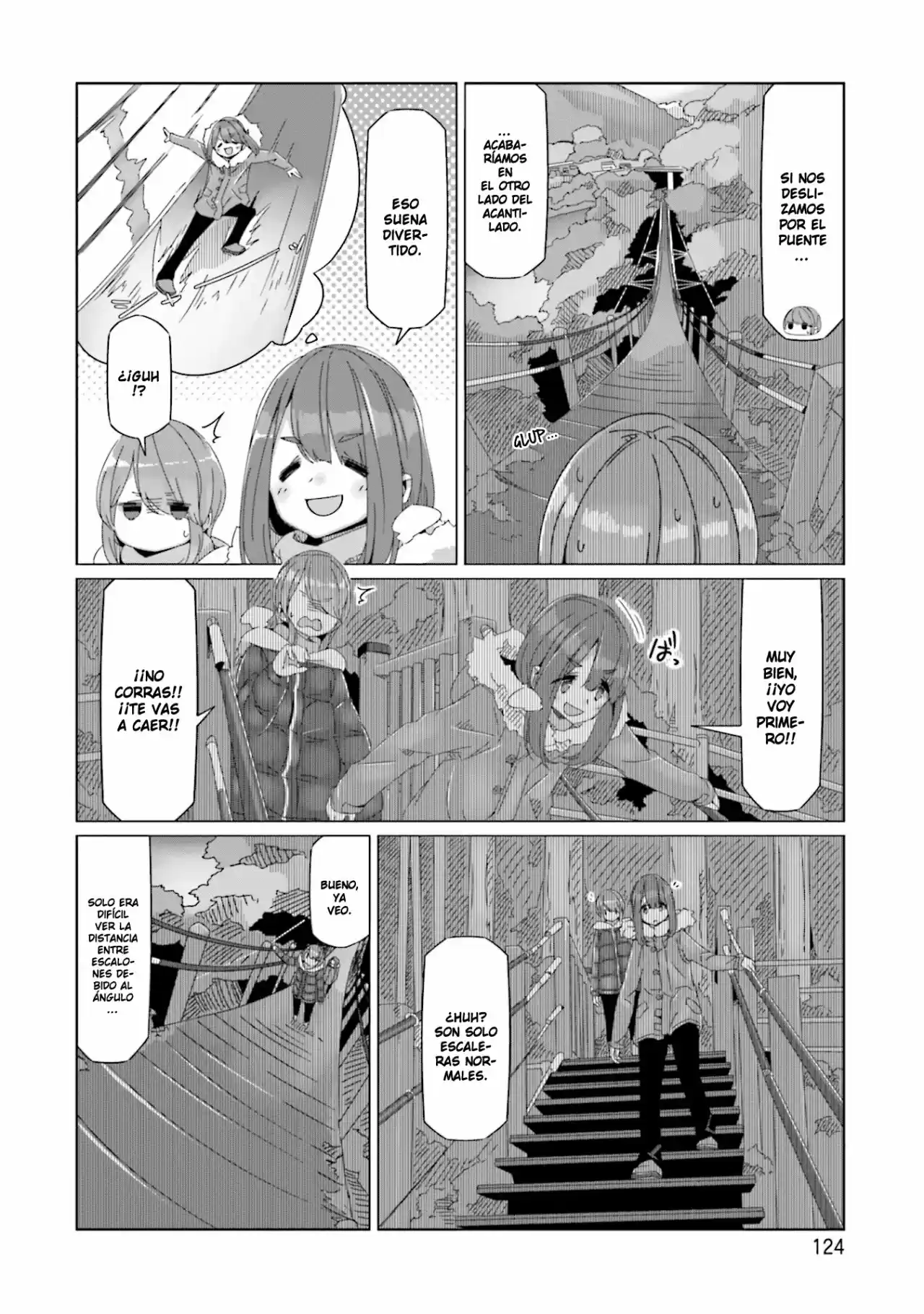 Yurucamp capítulo 57, página 19