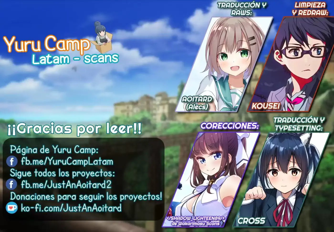Yurucamp capítulo 57, página 30