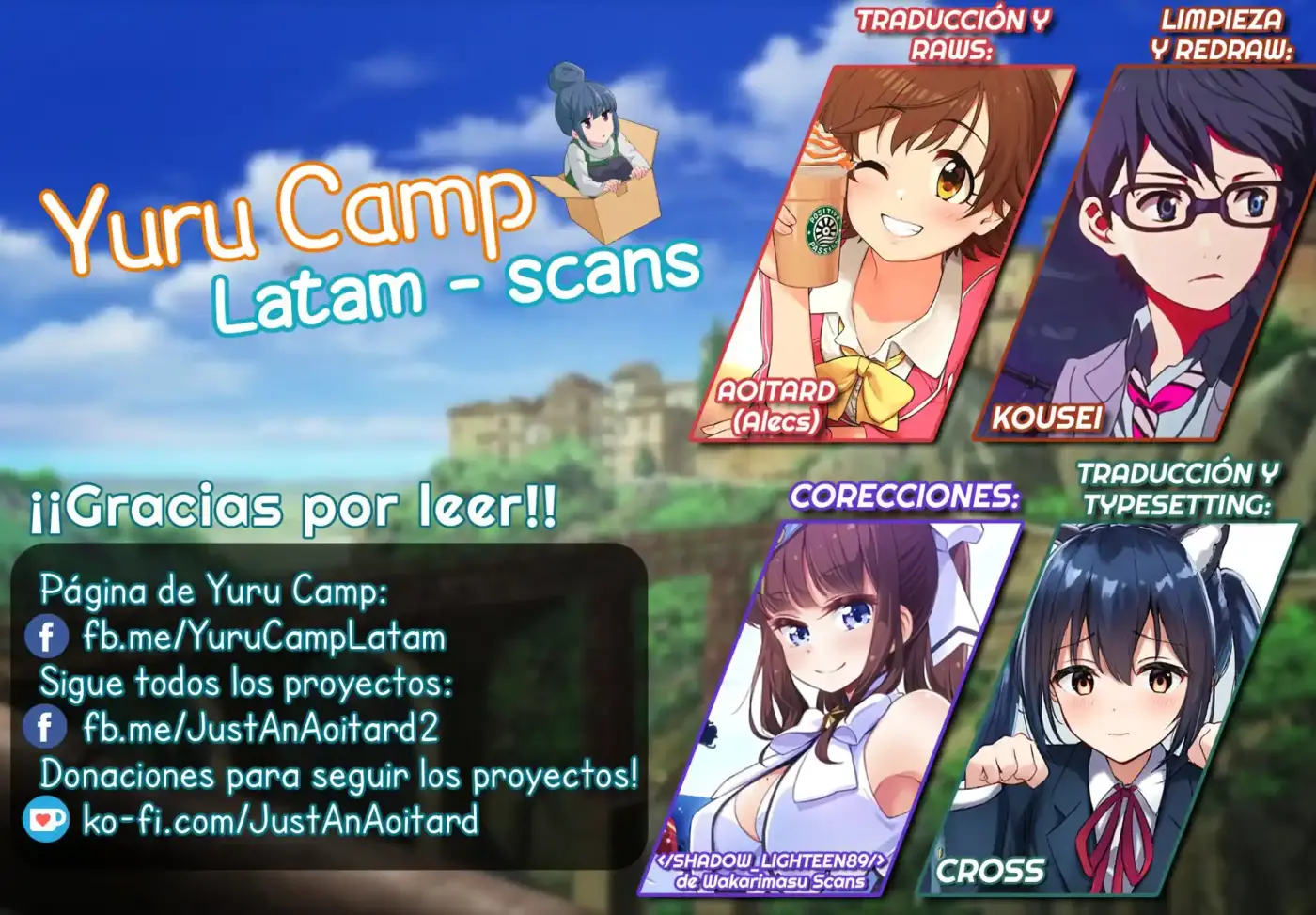 Yurucamp capítulo 58, página 32