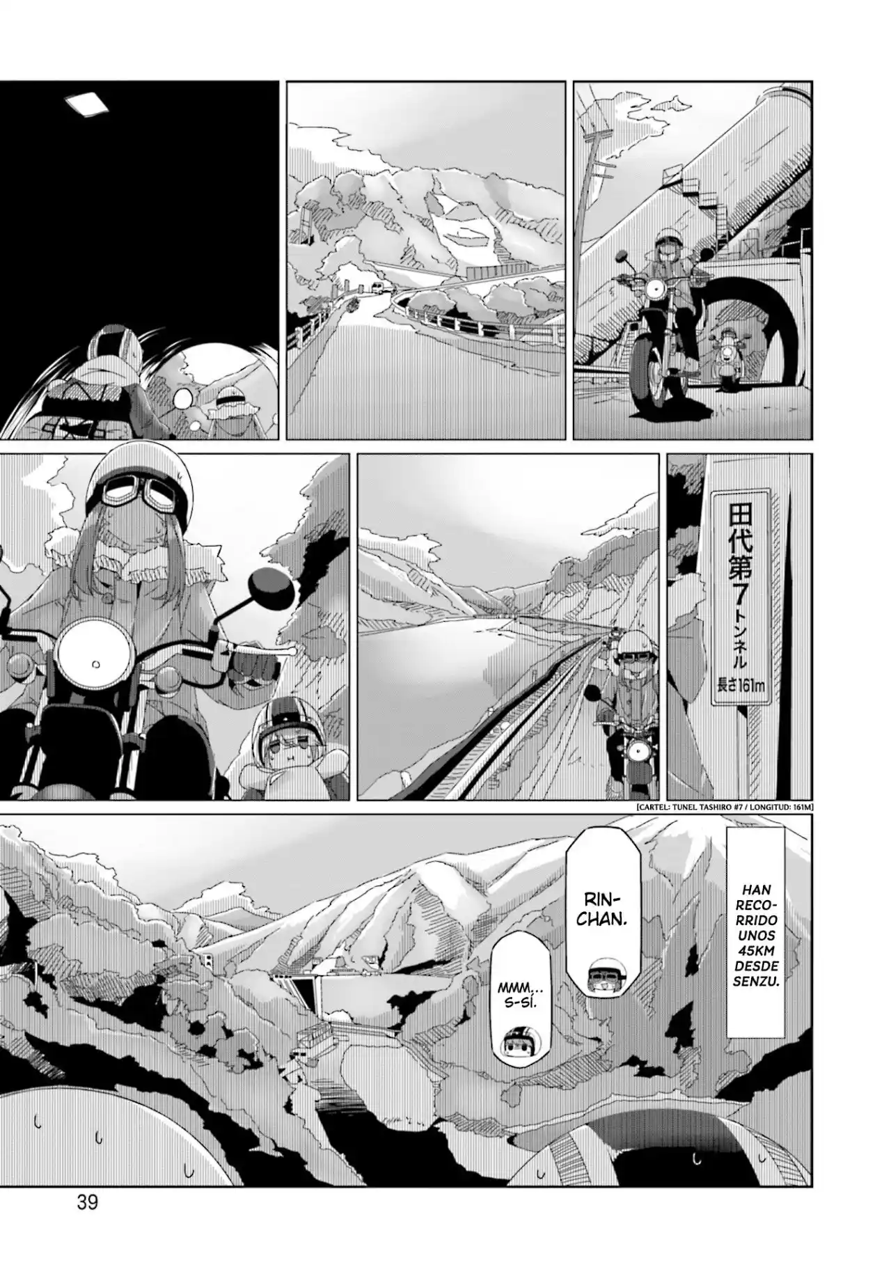 Yurucamp capítulo 59, página 14