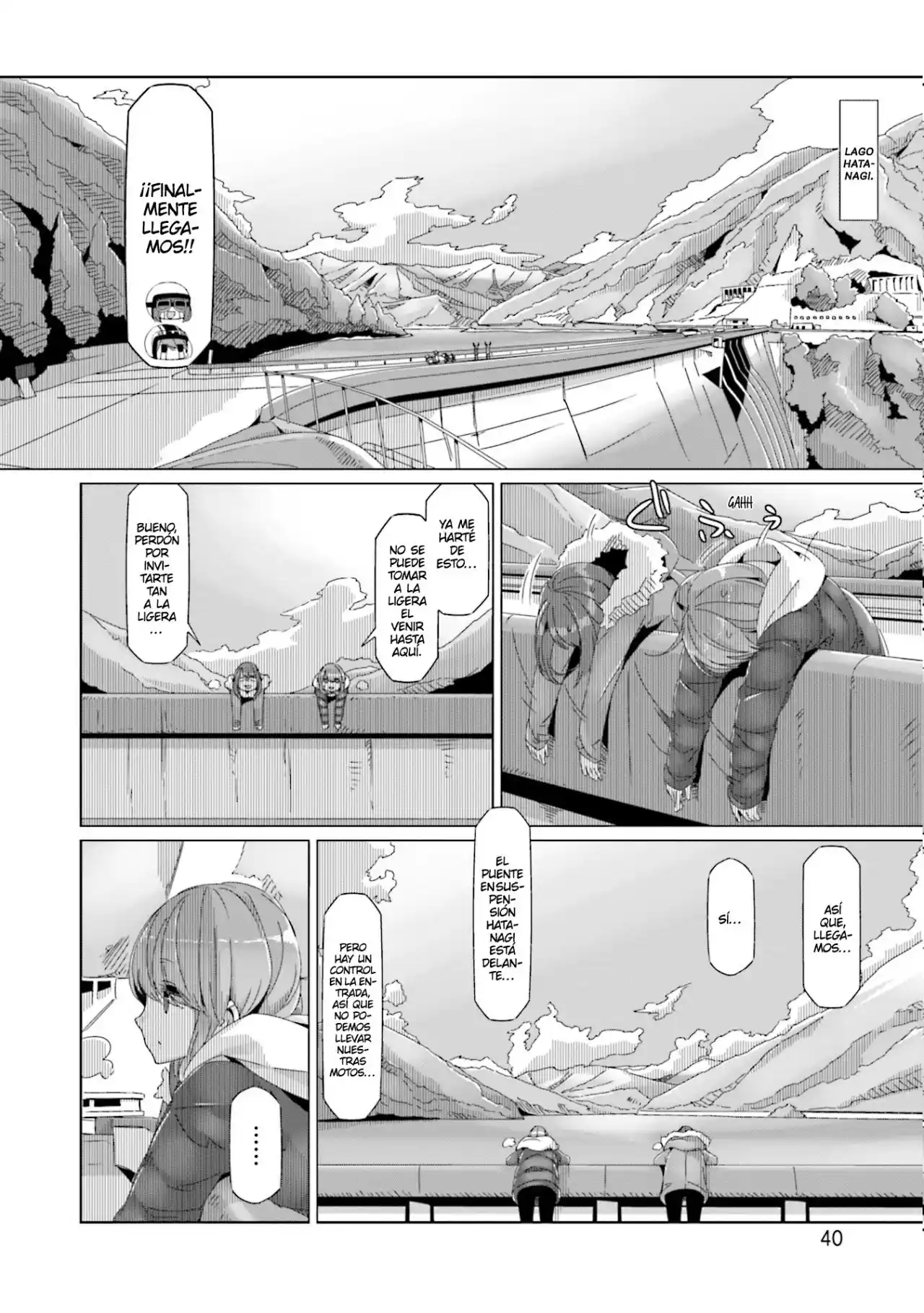 Yurucamp capítulo 59, página 15