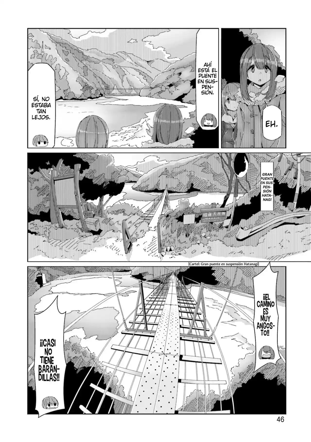 Yurucamp capítulo 59, página 21