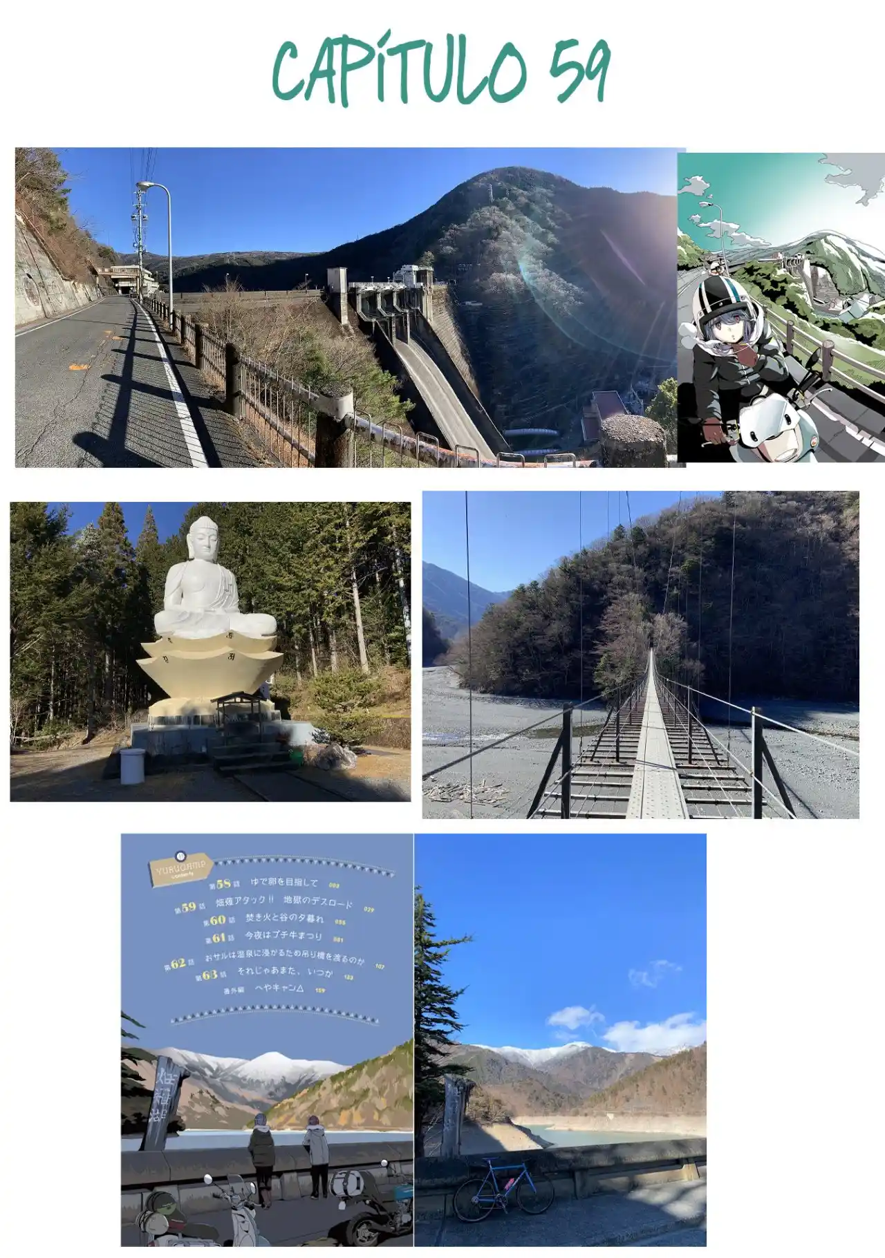 Yurucamp capítulo 59, página 32