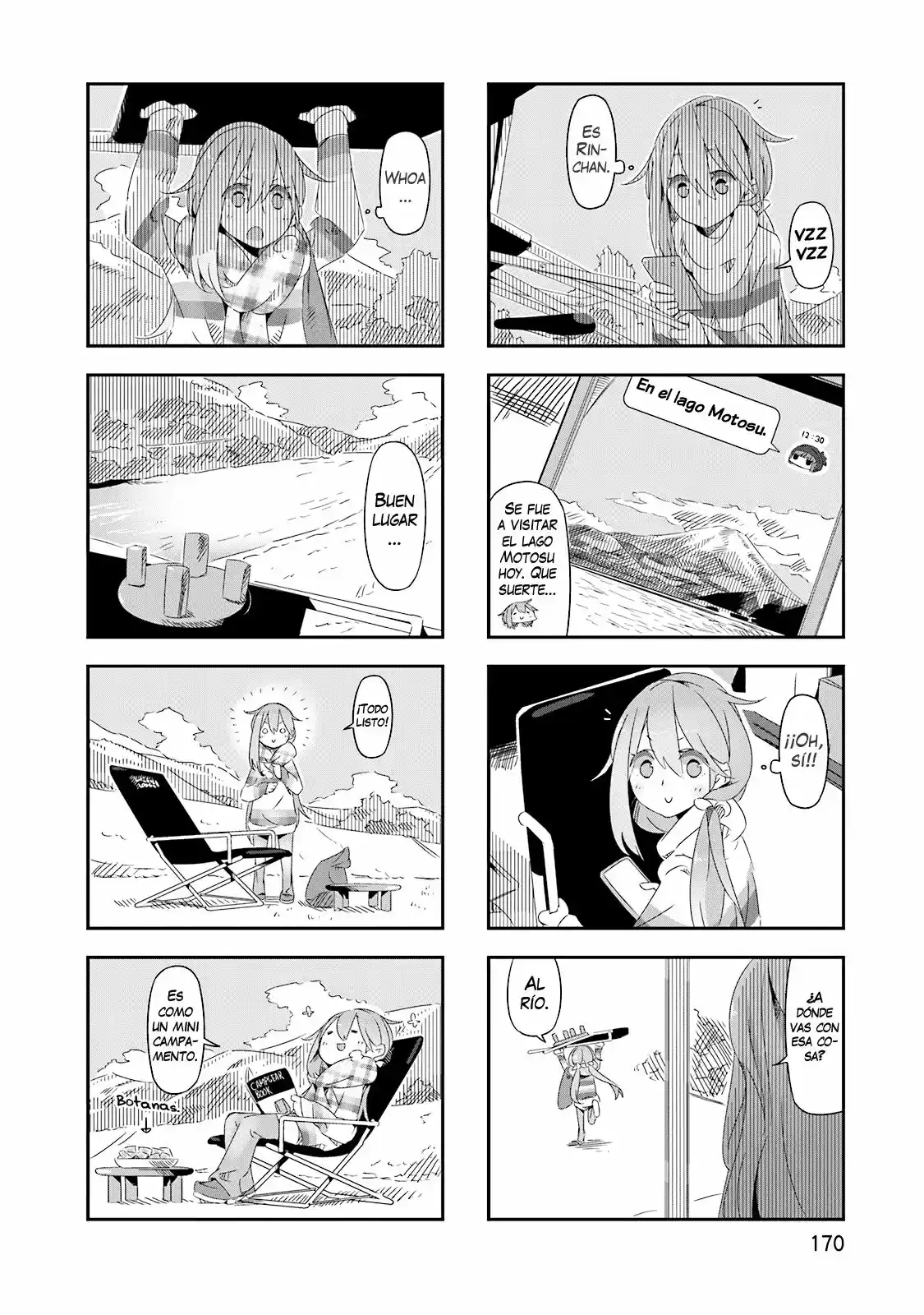 Yurucamp capítulo 6.50, página 5