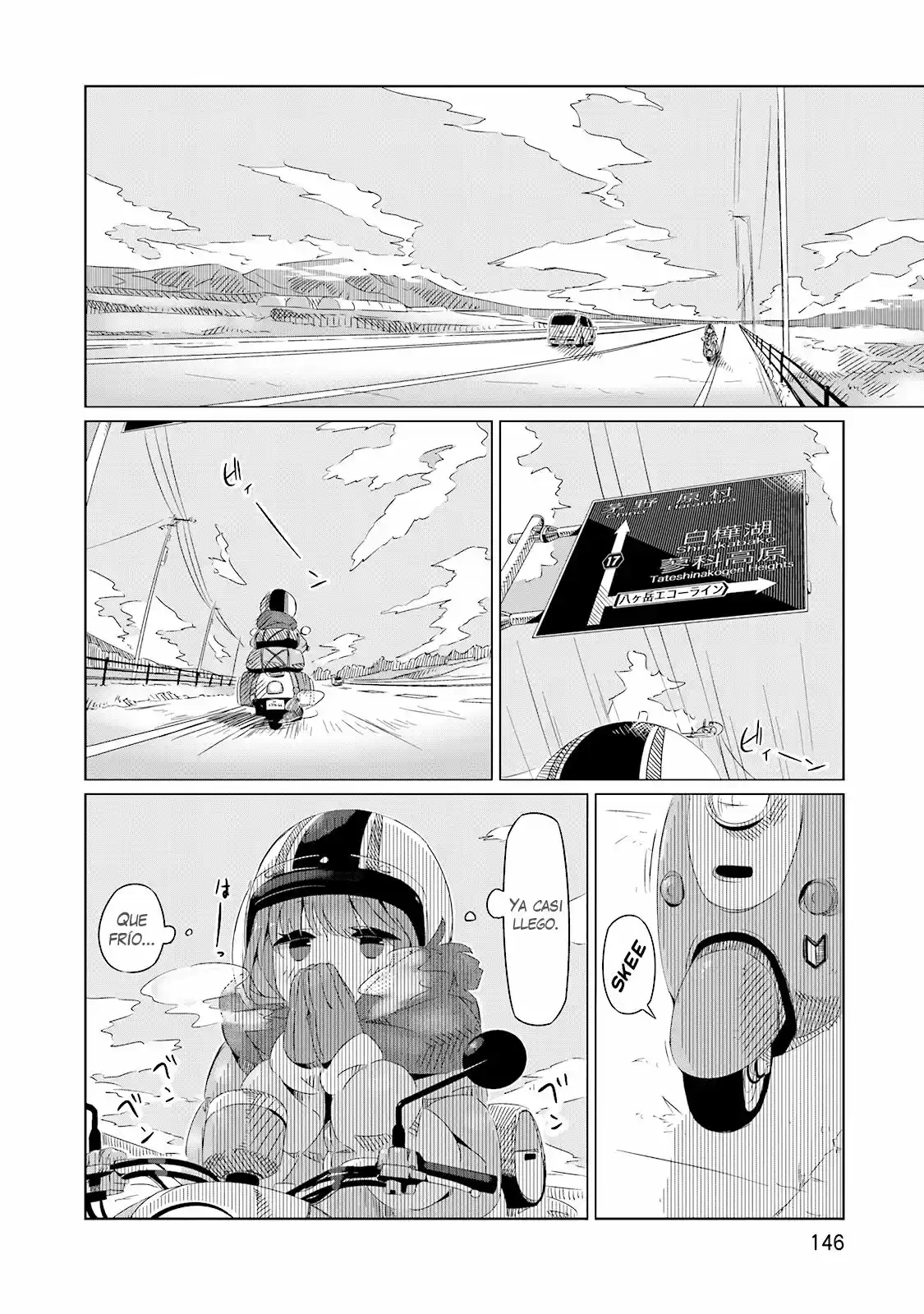 Yurucamp capítulo 6, página 7