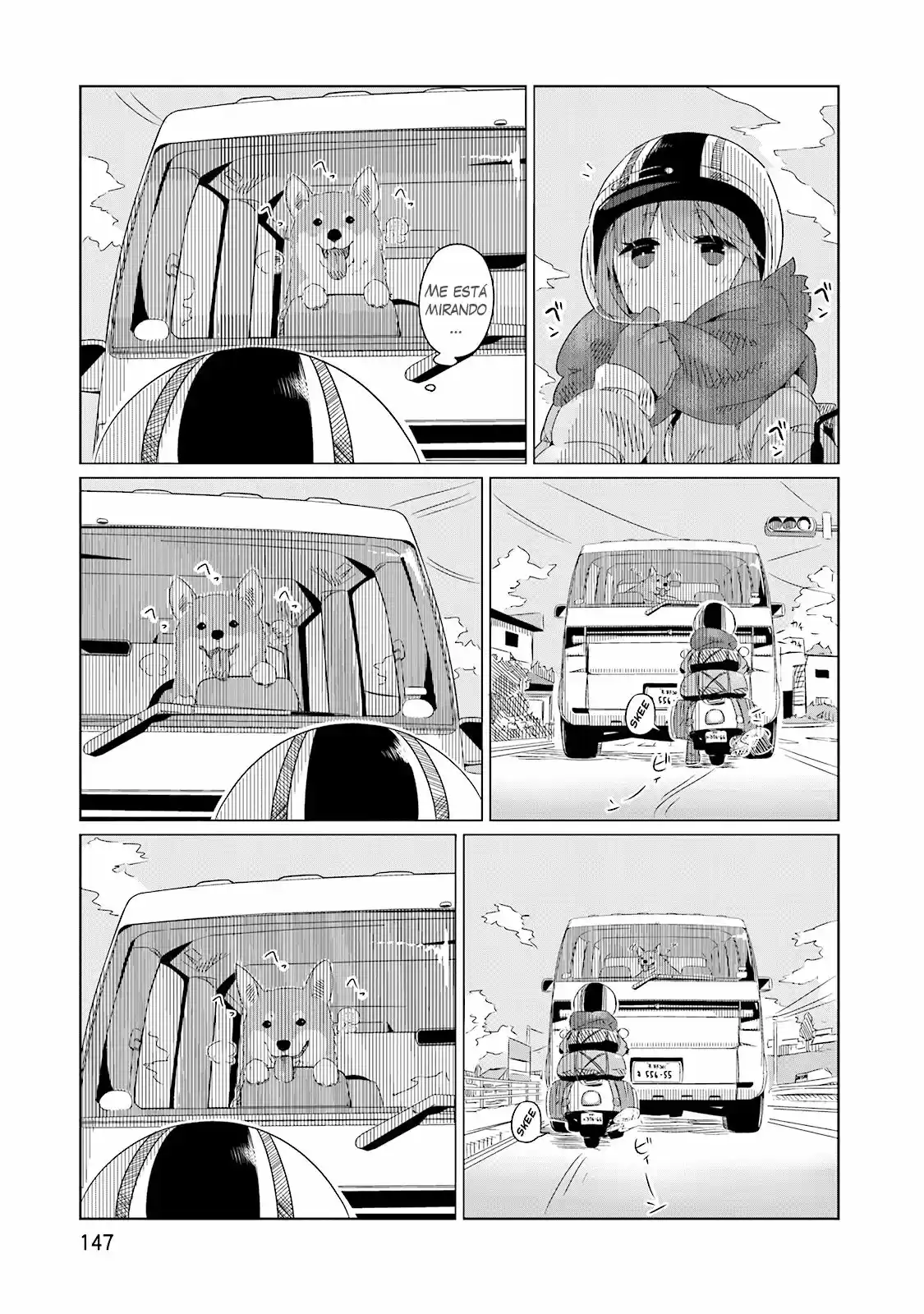 Yurucamp capítulo 6, página 8