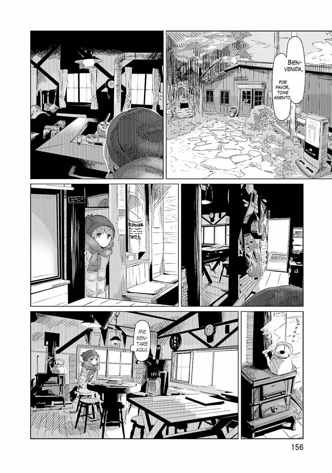 Yurucamp capítulo 6, página 16