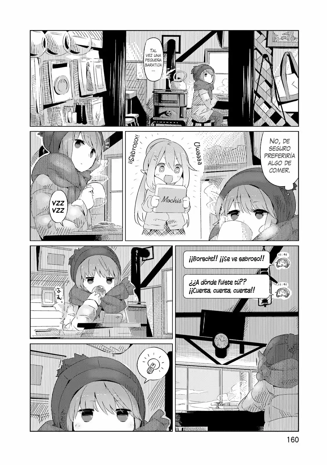 Yurucamp capítulo 6, página 20