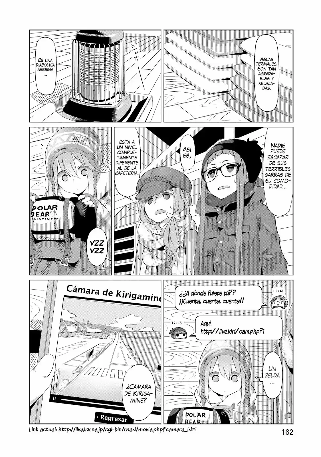Yurucamp capítulo 6, página 22