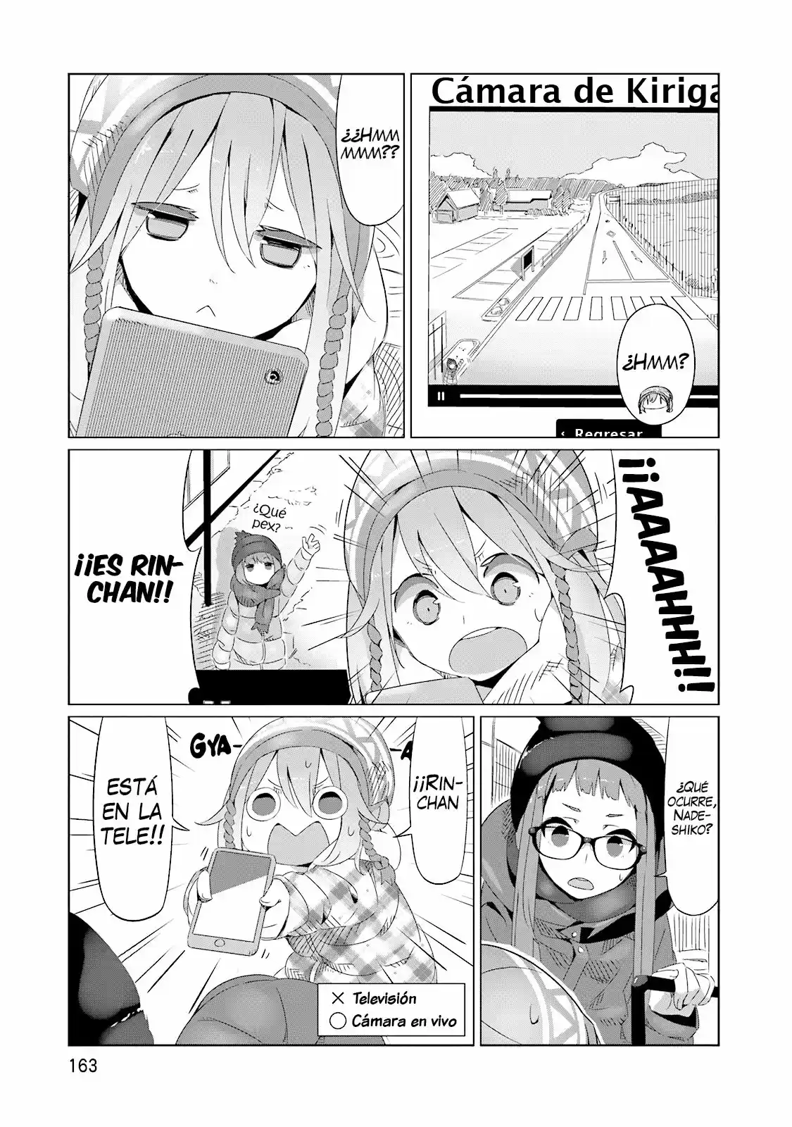 Yurucamp capítulo 6, página 23