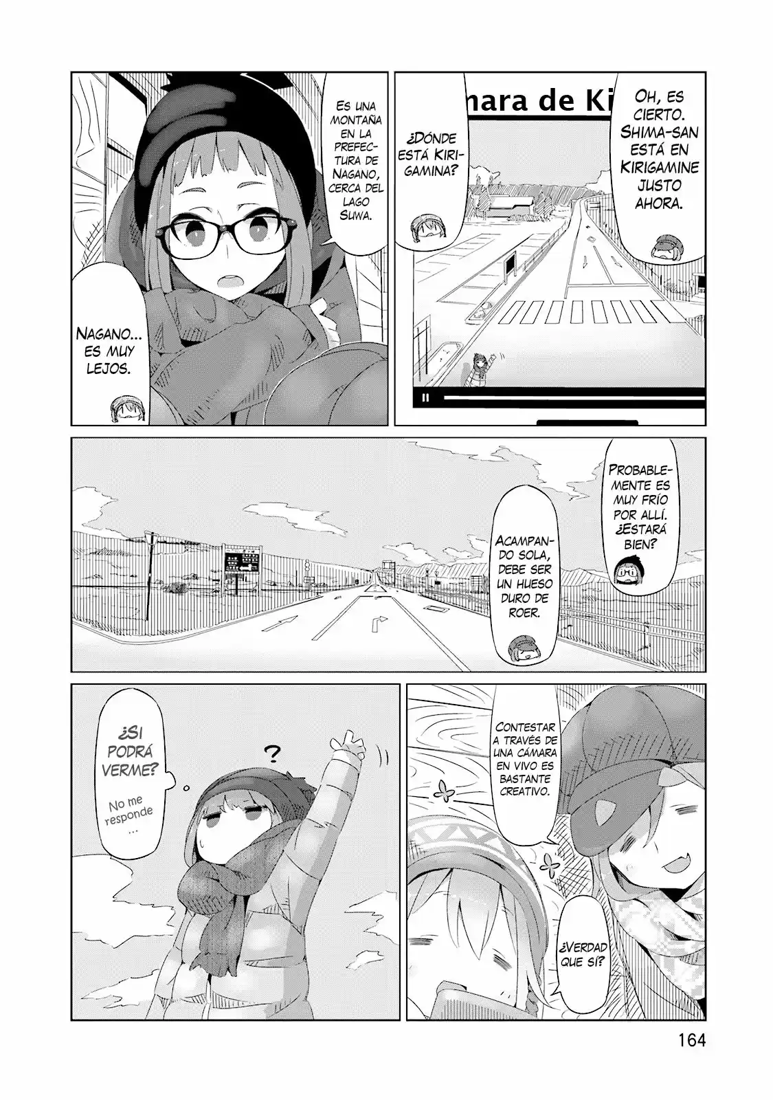 Yurucamp capítulo 6, página 24
