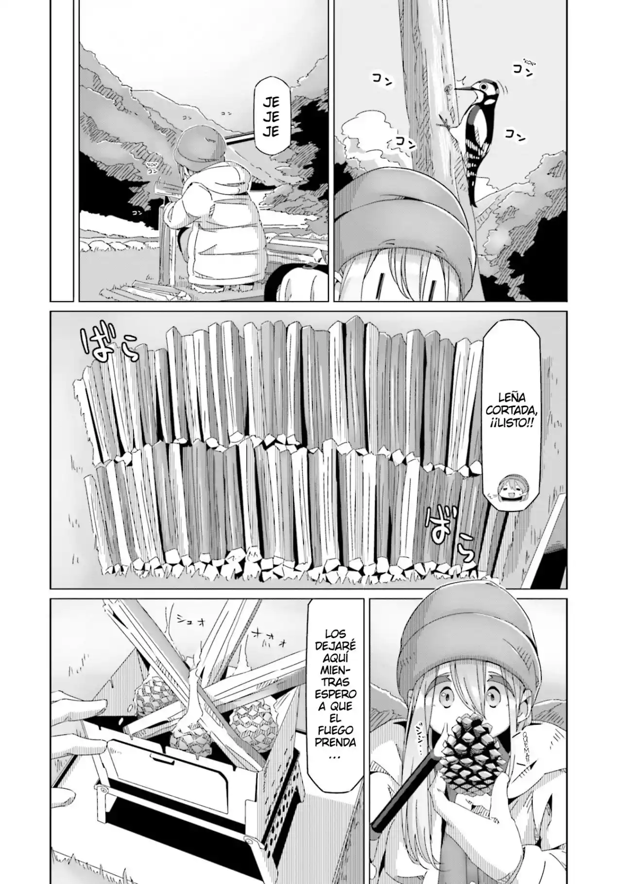 Yurucamp capítulo 60, página 15