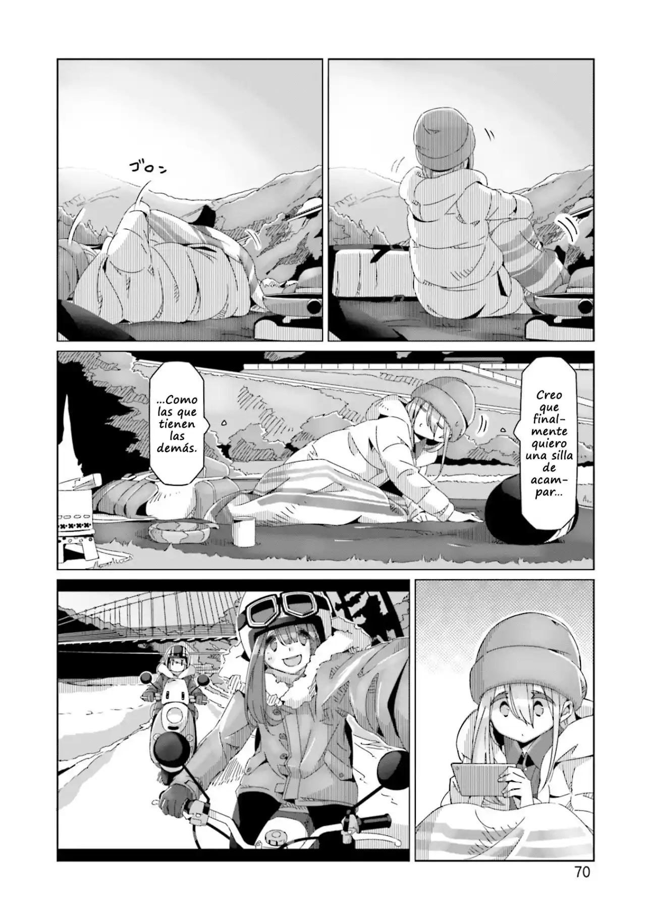 Yurucamp capítulo 60, página 20