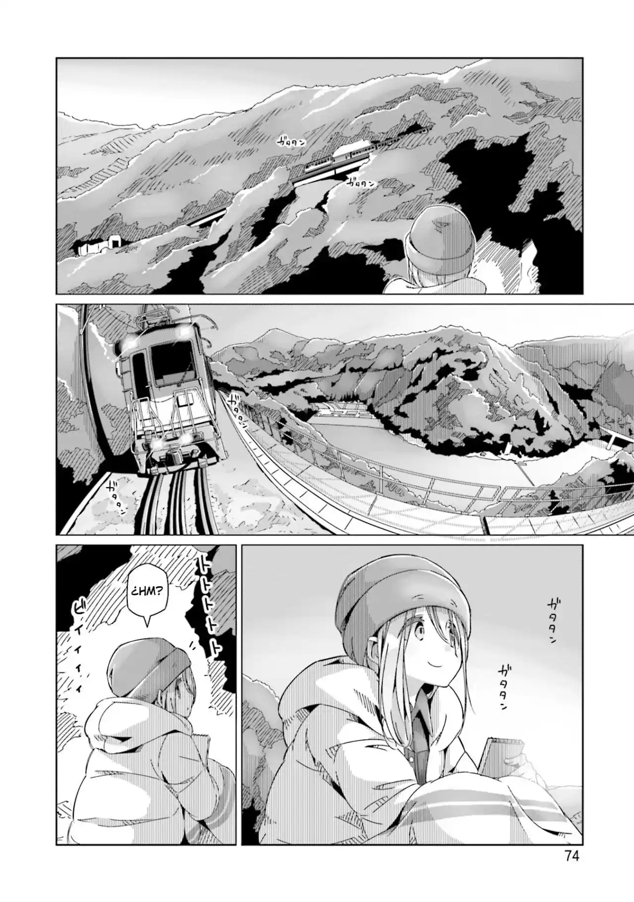 Yurucamp capítulo 60, página 24