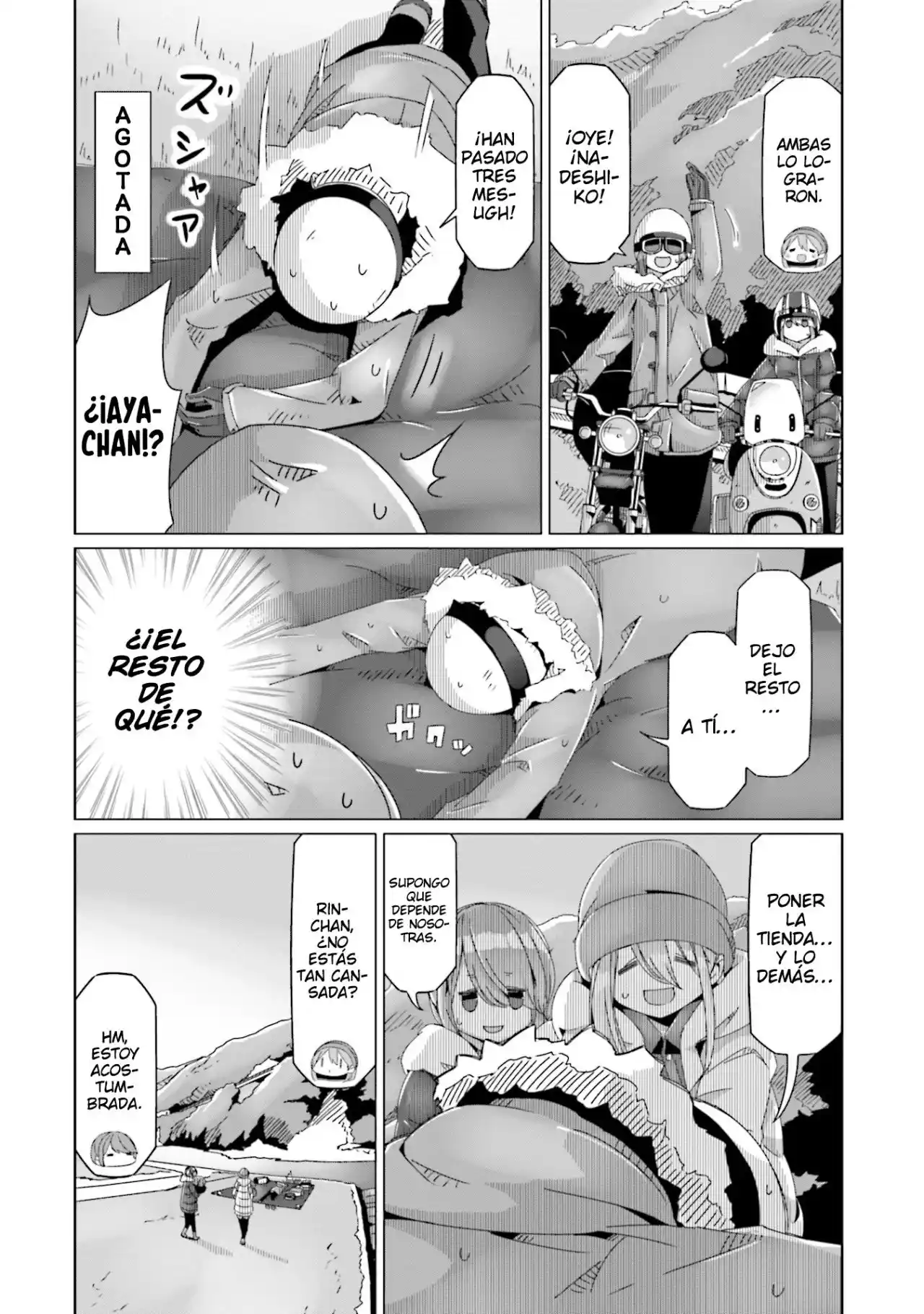 Yurucamp capítulo 60, página 25