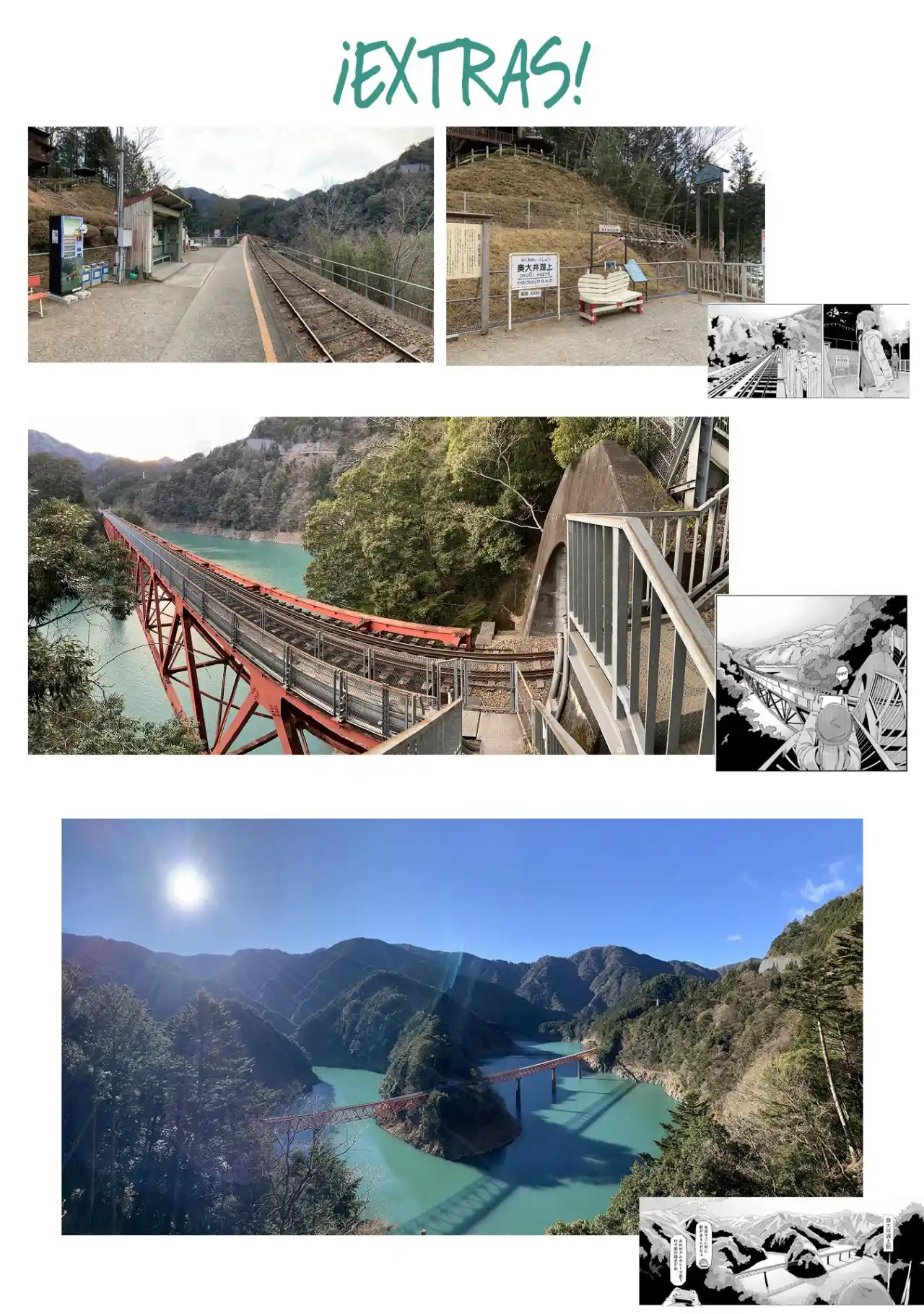 Yurucamp capítulo 60, página 32