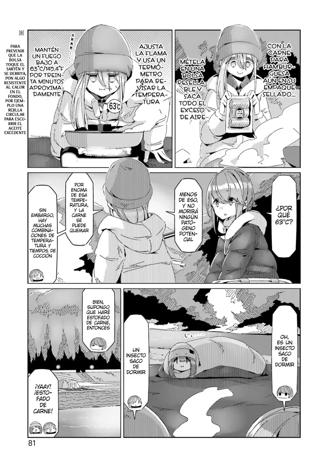 Yurucamp capítulo 61, página 2