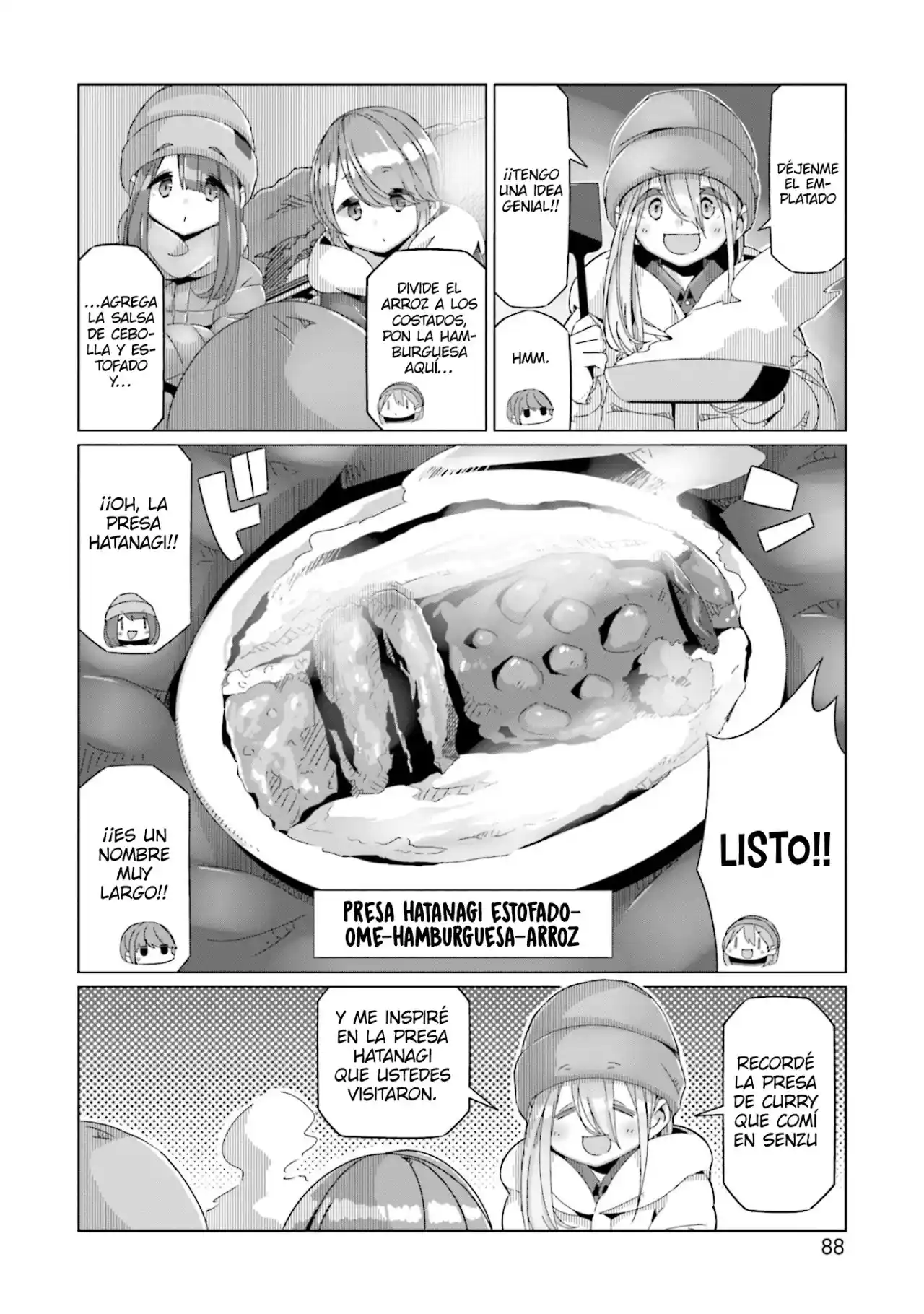 Yurucamp capítulo 61, página 10