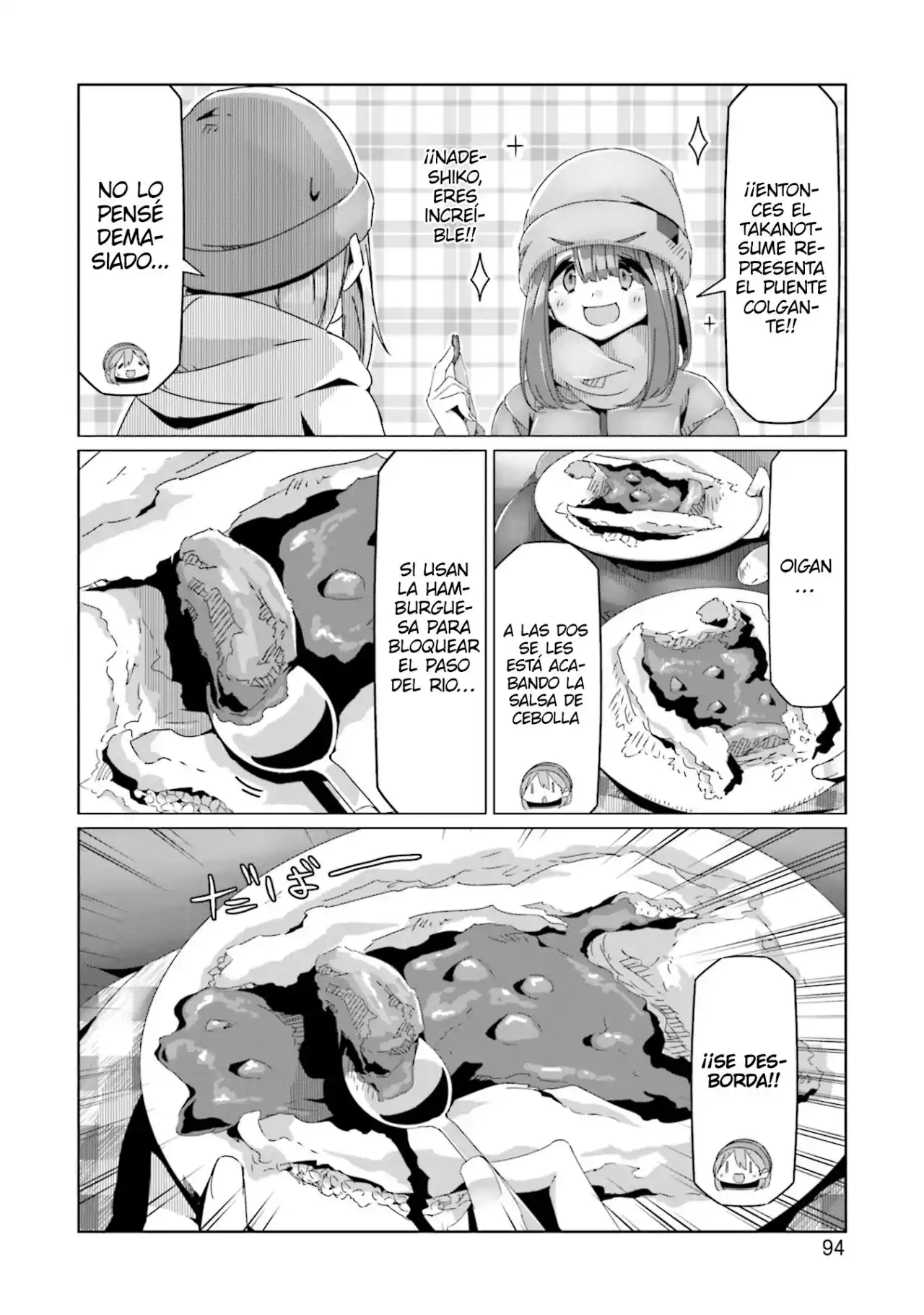 Yurucamp capítulo 61, página 16