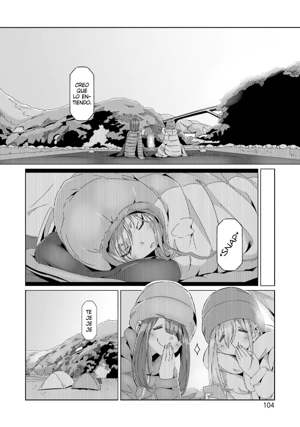 Yurucamp capítulo 61, página 26