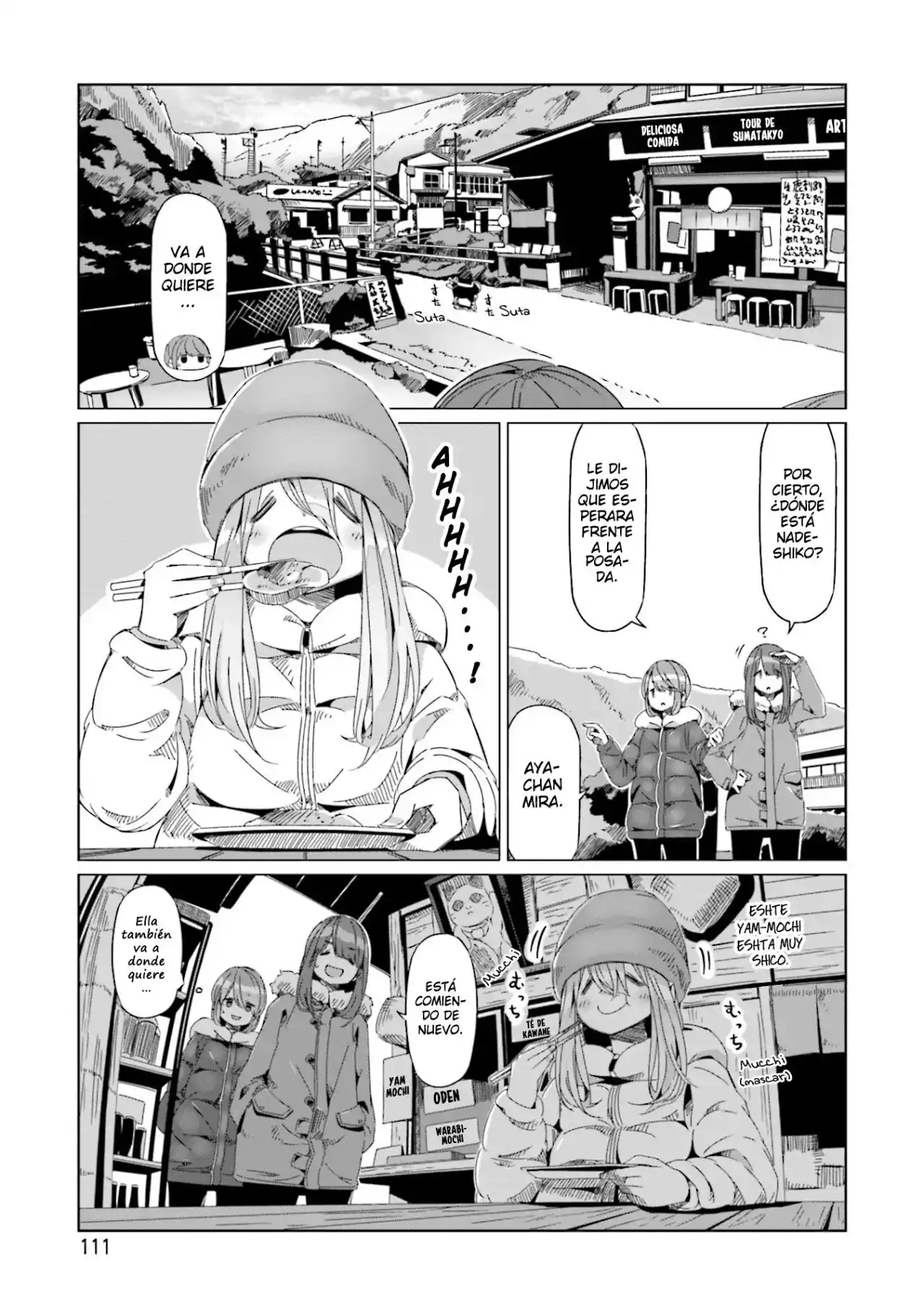 Yurucamp capítulo 62, página 7