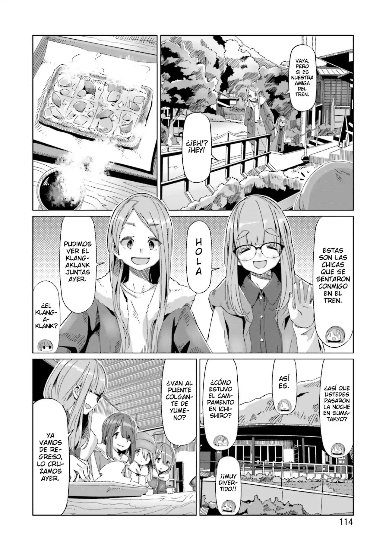 Yurucamp capítulo 62, página 10